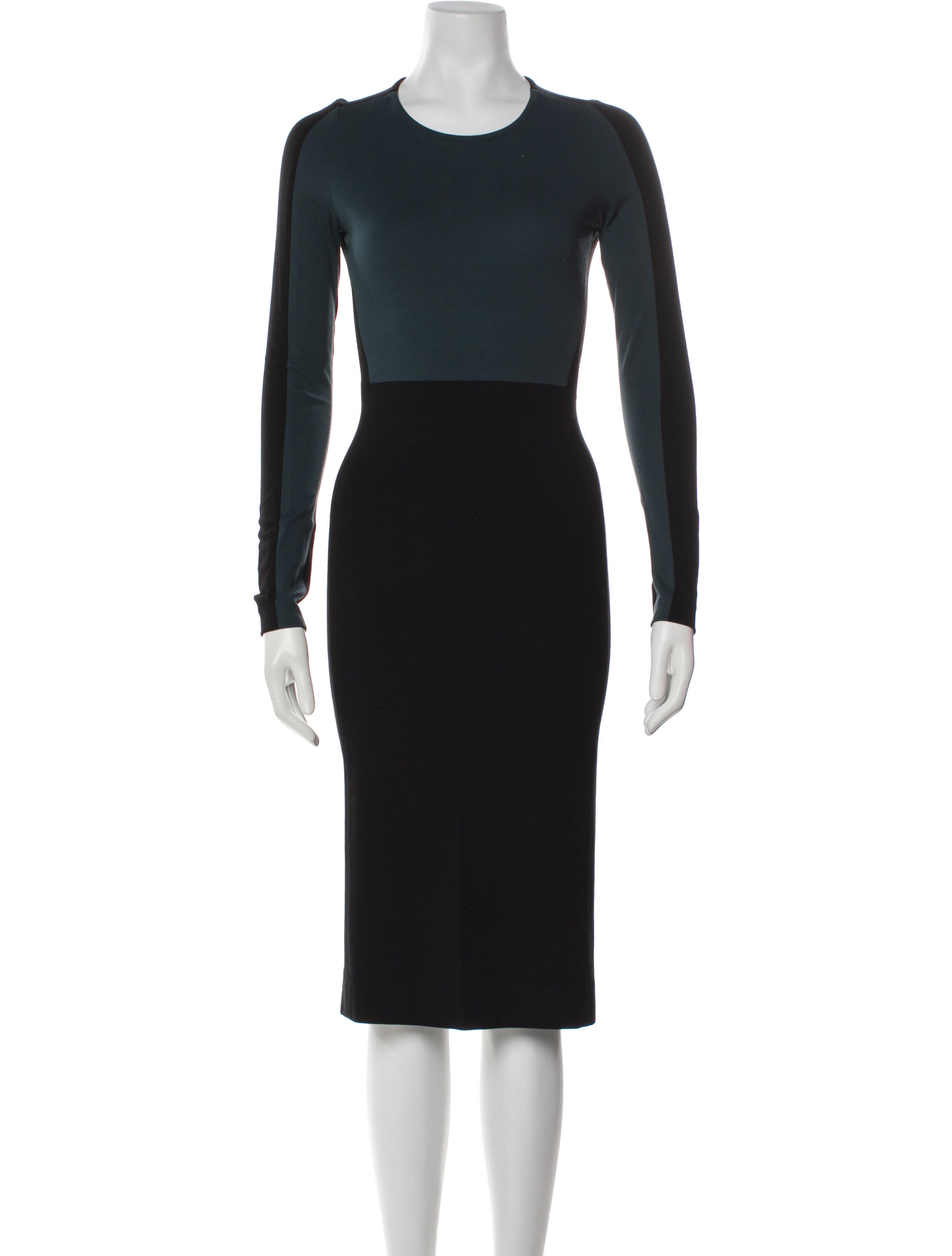 Stella McCartney Crew Neck Midi Length Dress