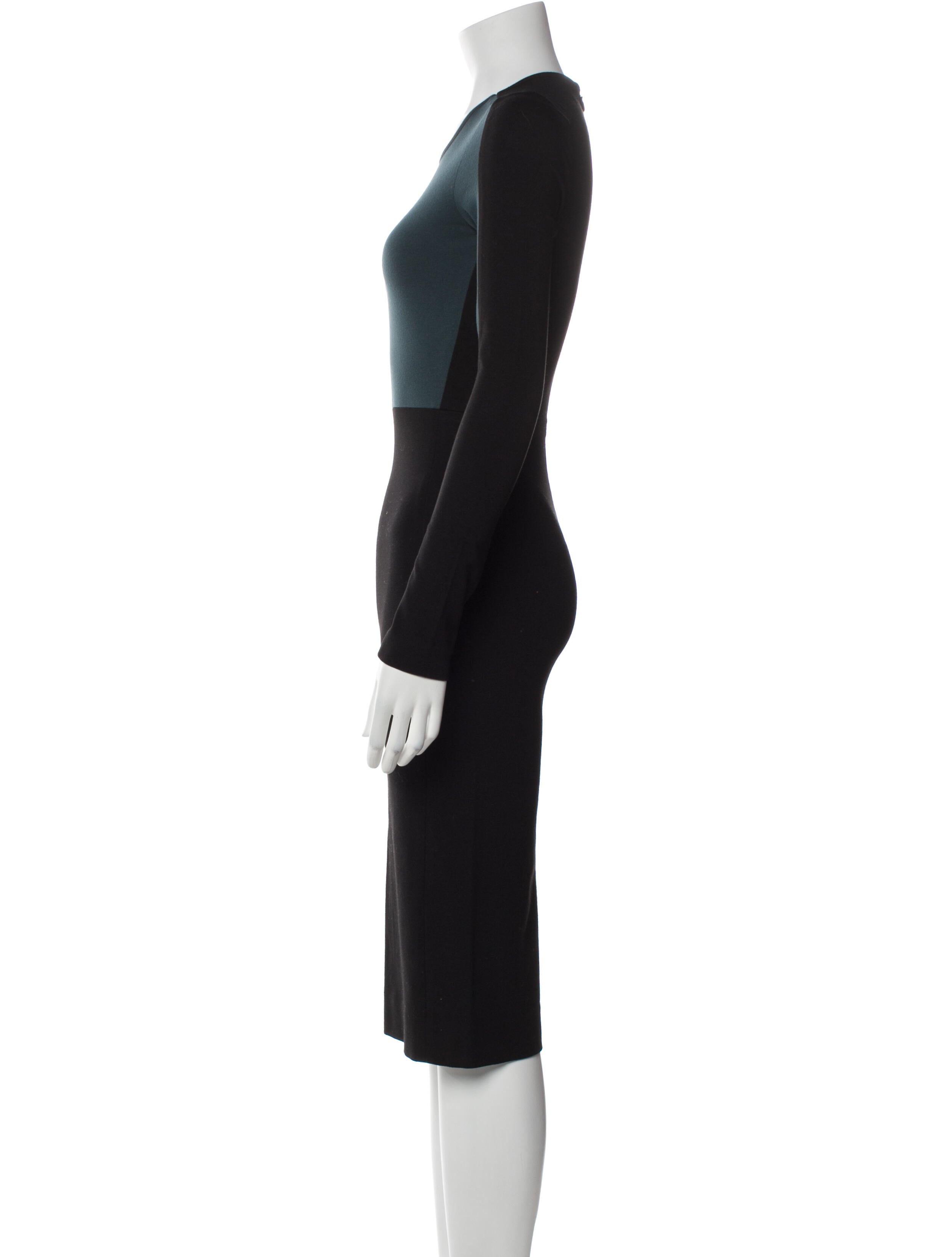 Stella McCartney Crew Neck Midi Length Dress