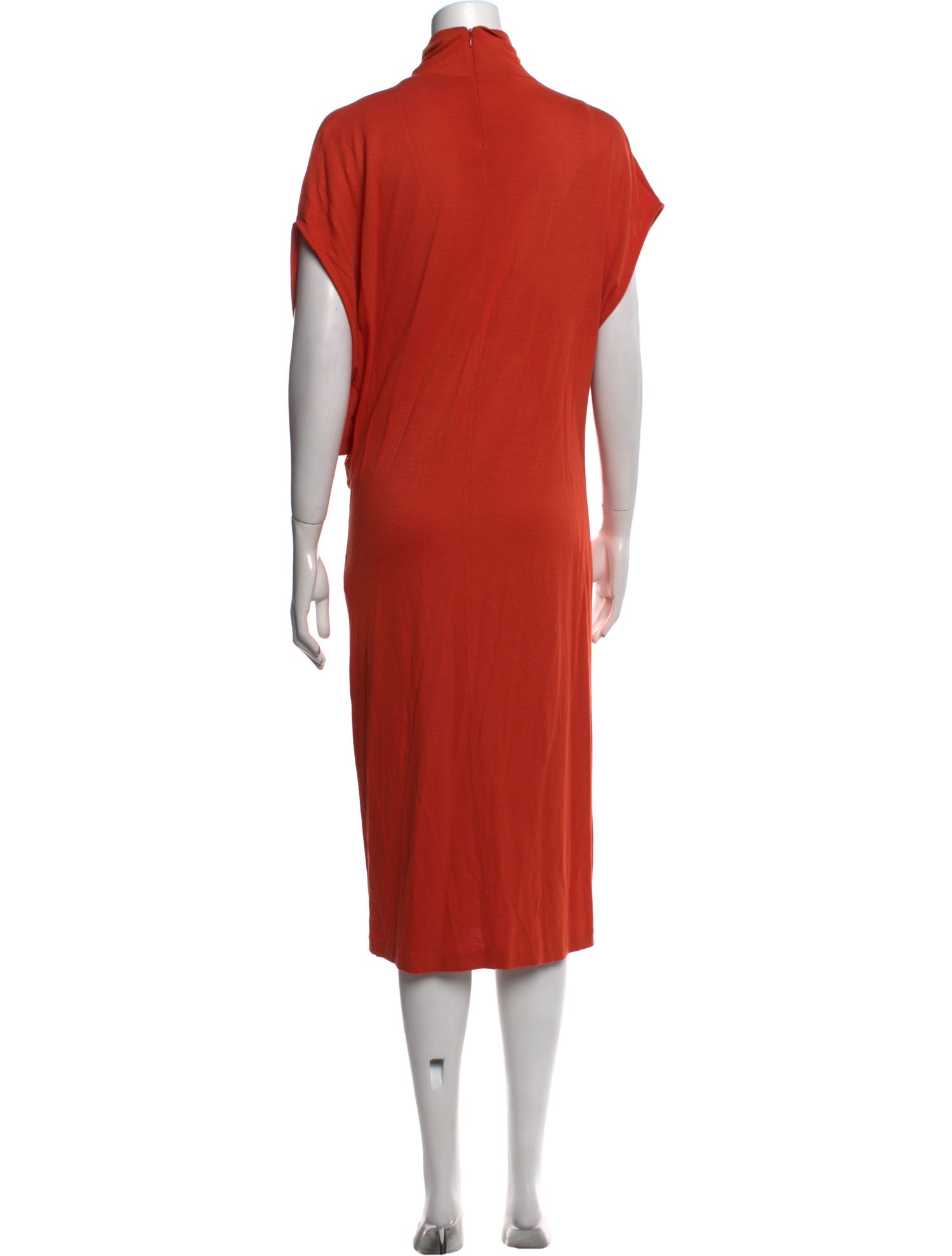 Stella McCartney Turtleneck Midi Length Dress