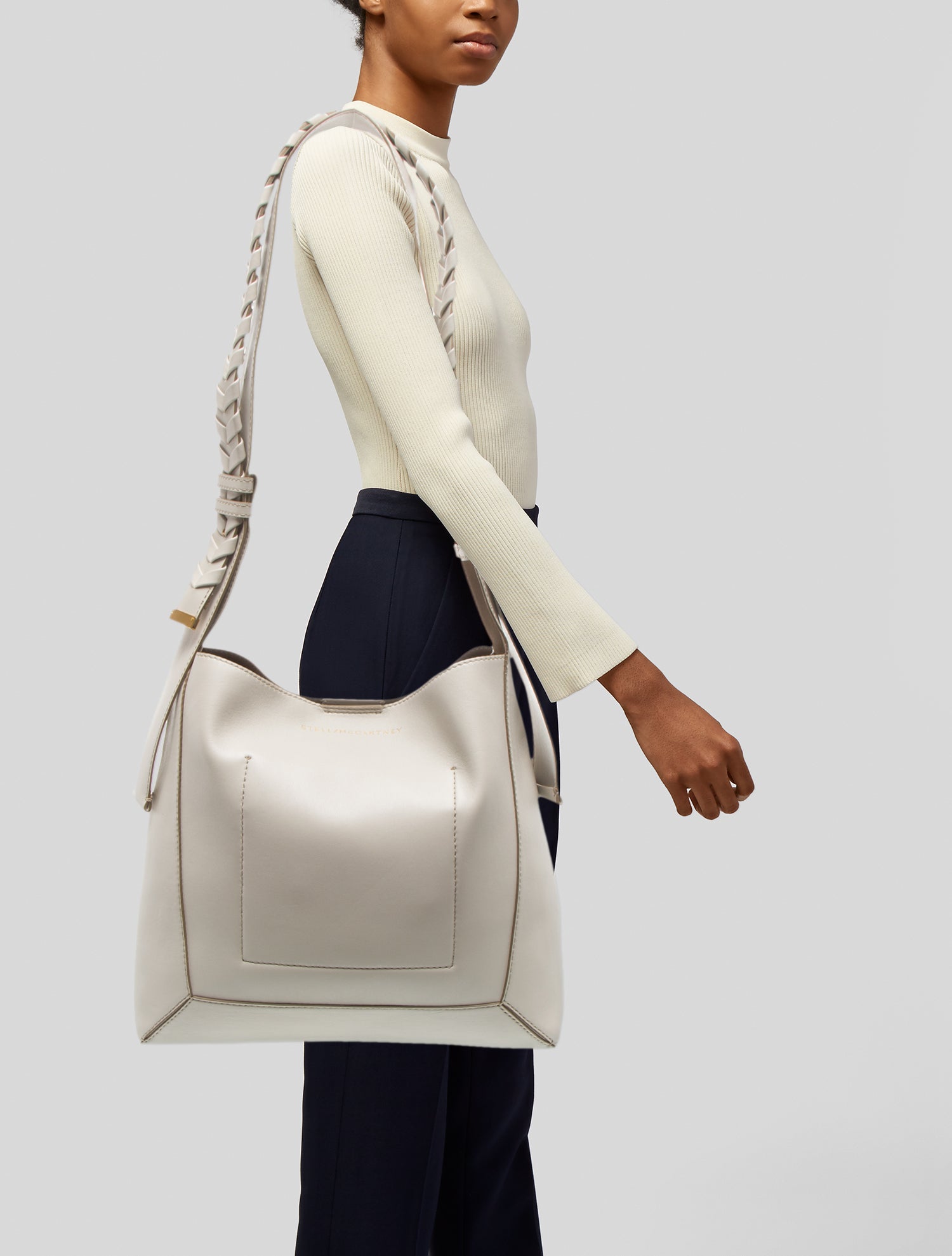 Stella McCartney Vegetarian Leather Messenger Bag