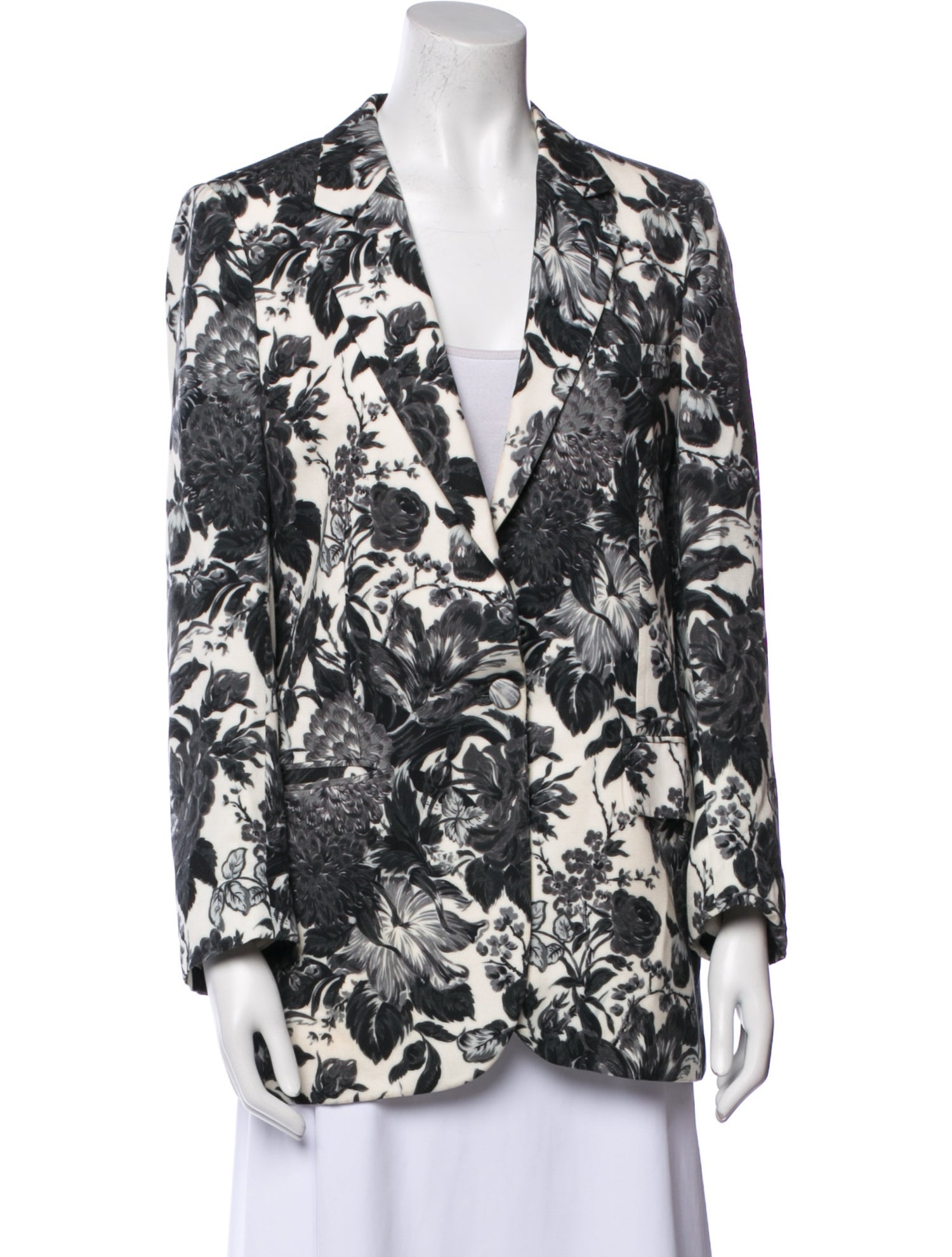Stella McCartney Floral Print Blazer