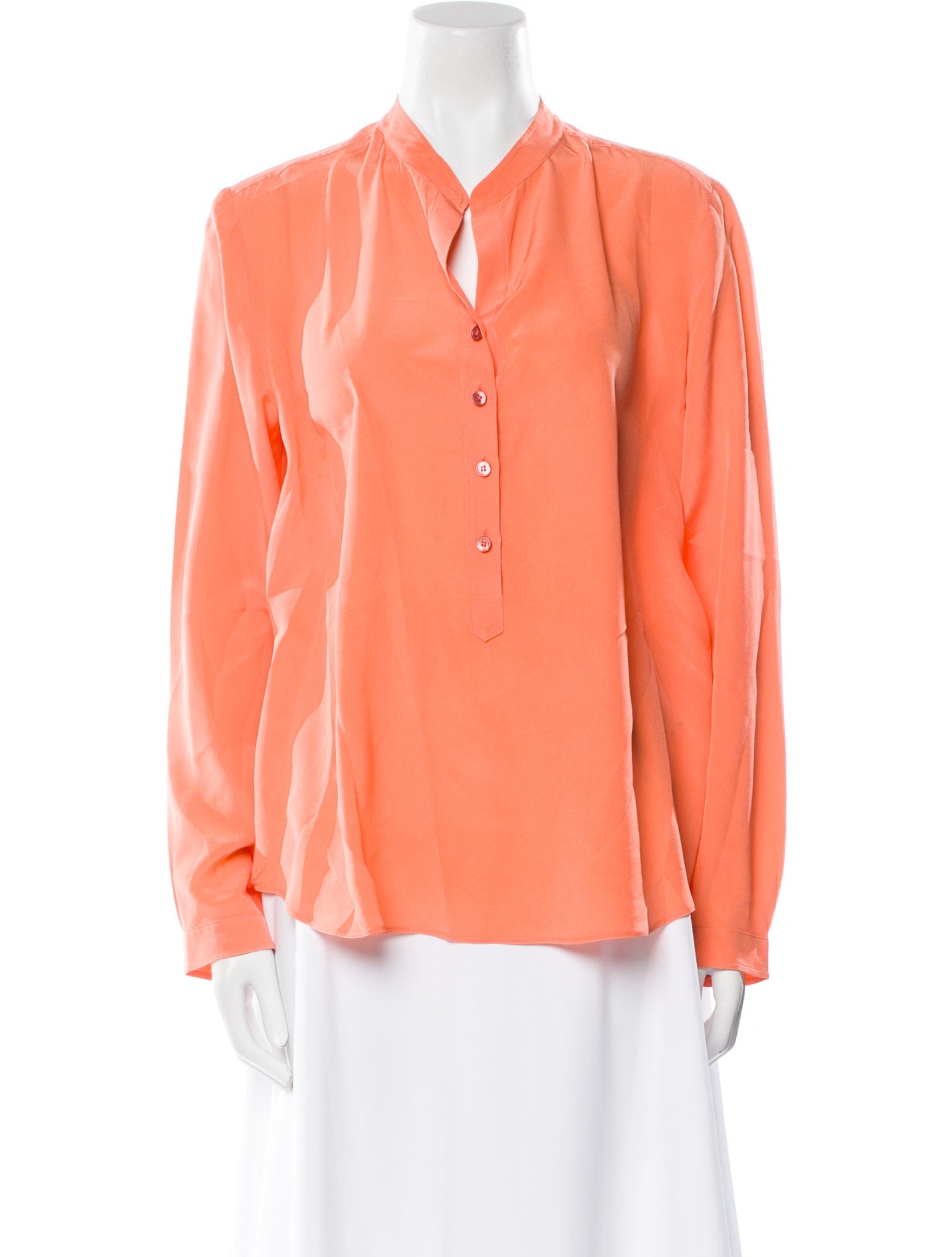 Stella McCartney Silk V-Neck Blouse