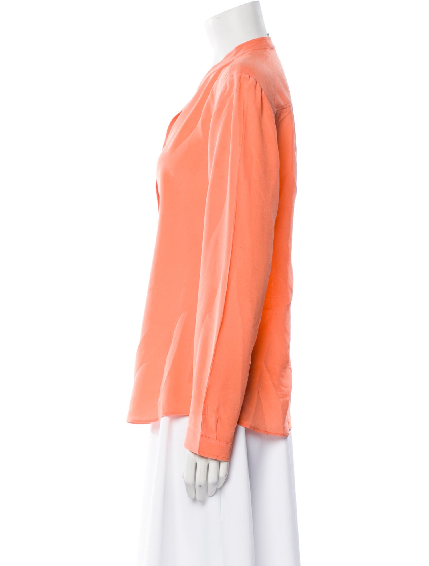 Stella McCartney Silk V-Neck Blouse