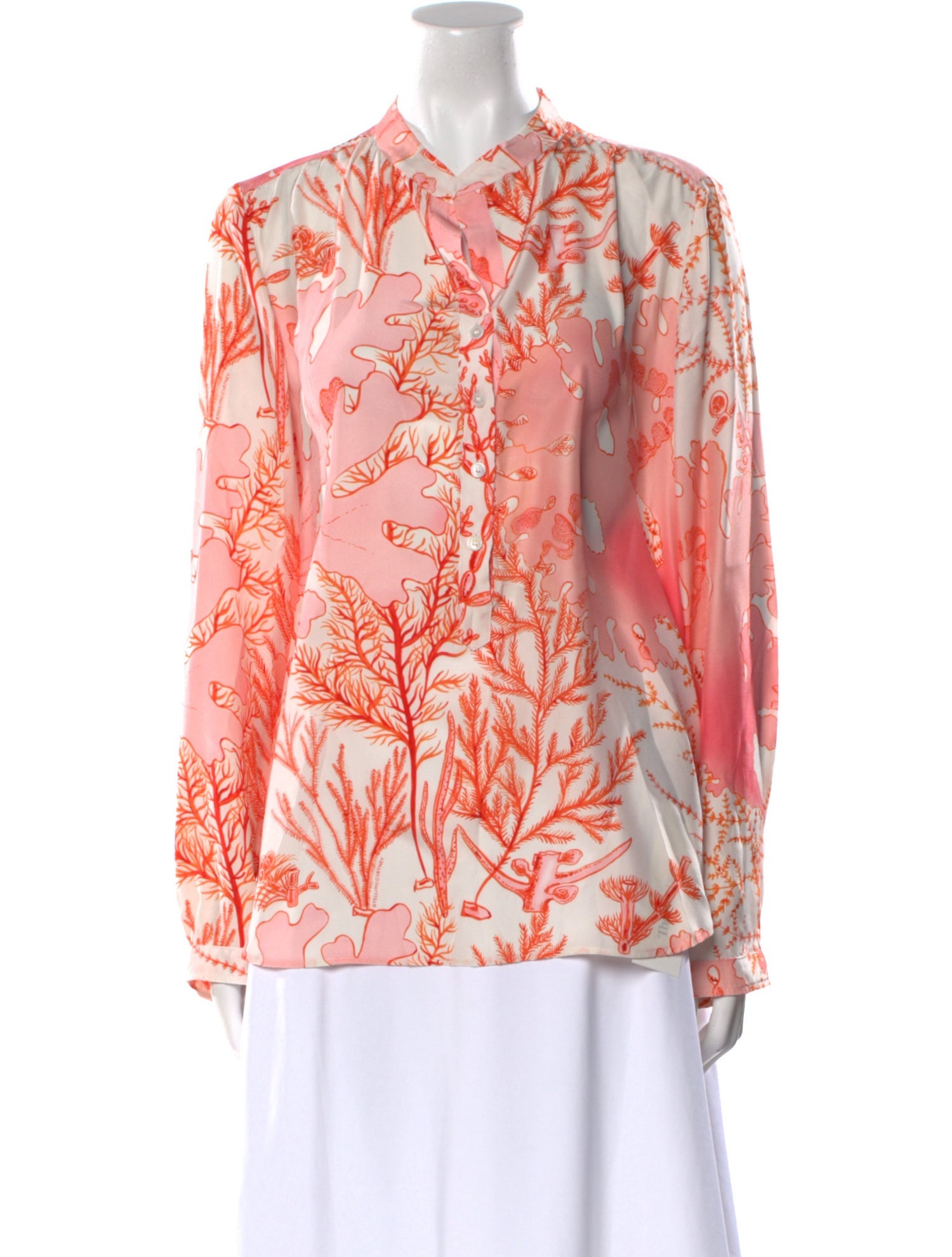 Stella McCartney Silk Floral Print Blouse