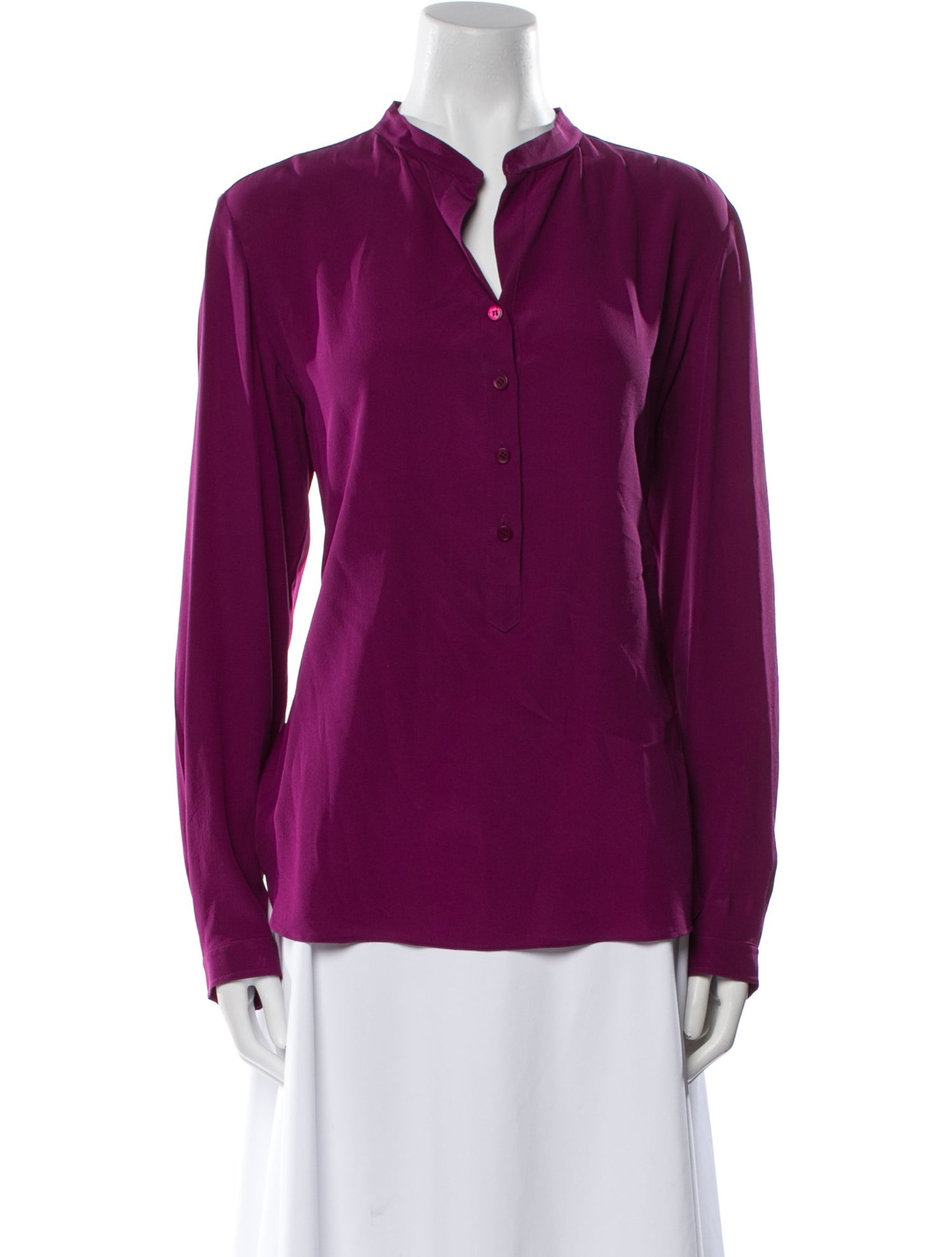 Stella McCartney Silk V-Neck Blouse