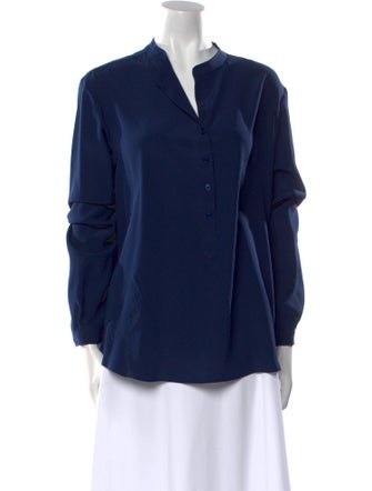 Stella McCartney Silk V-Neck Blouse