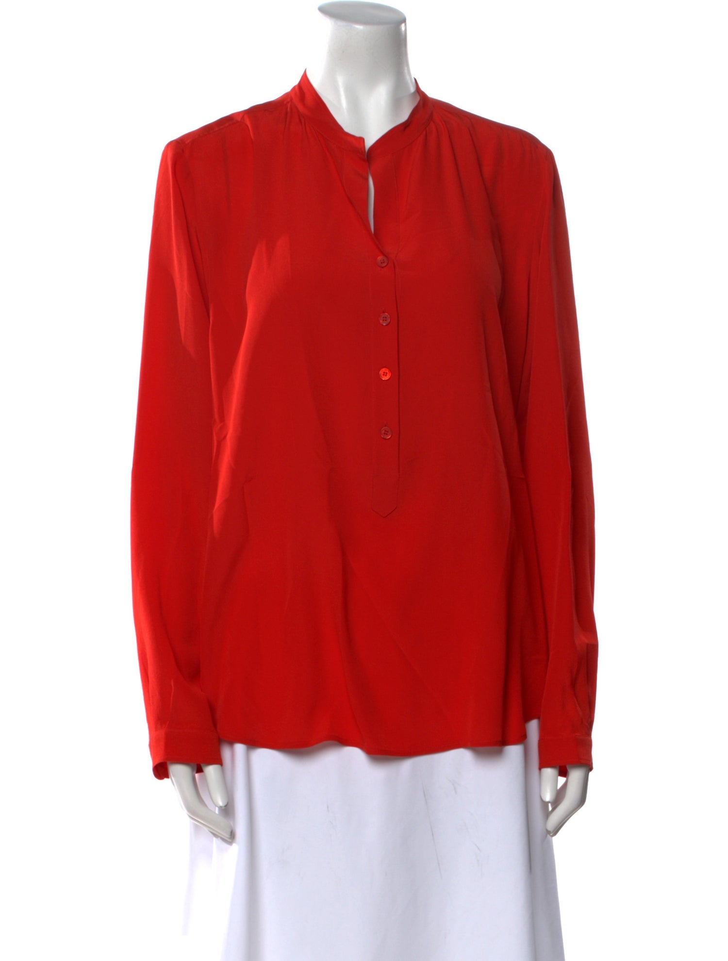 Stella McCartney Silk V-Neck Blouse