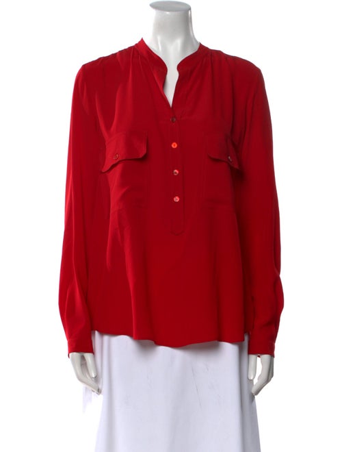 Stella McCartney Silk V-Neck Blouse