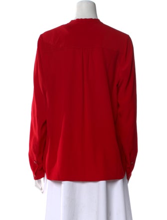 Stella McCartney Silk V-Neck Blouse