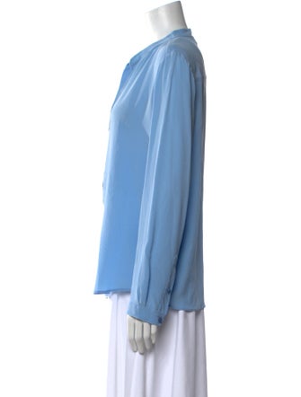 Stella McCartney Silk V-Neck Blouse