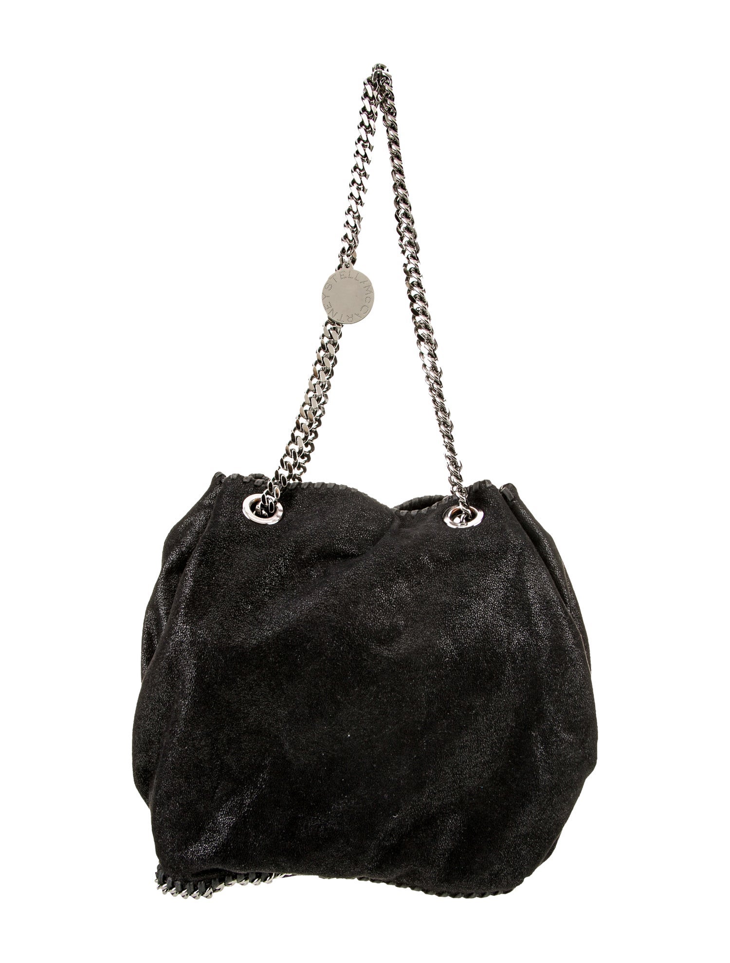 Stella McCartney Vegetarian Suede Shoulder Bag