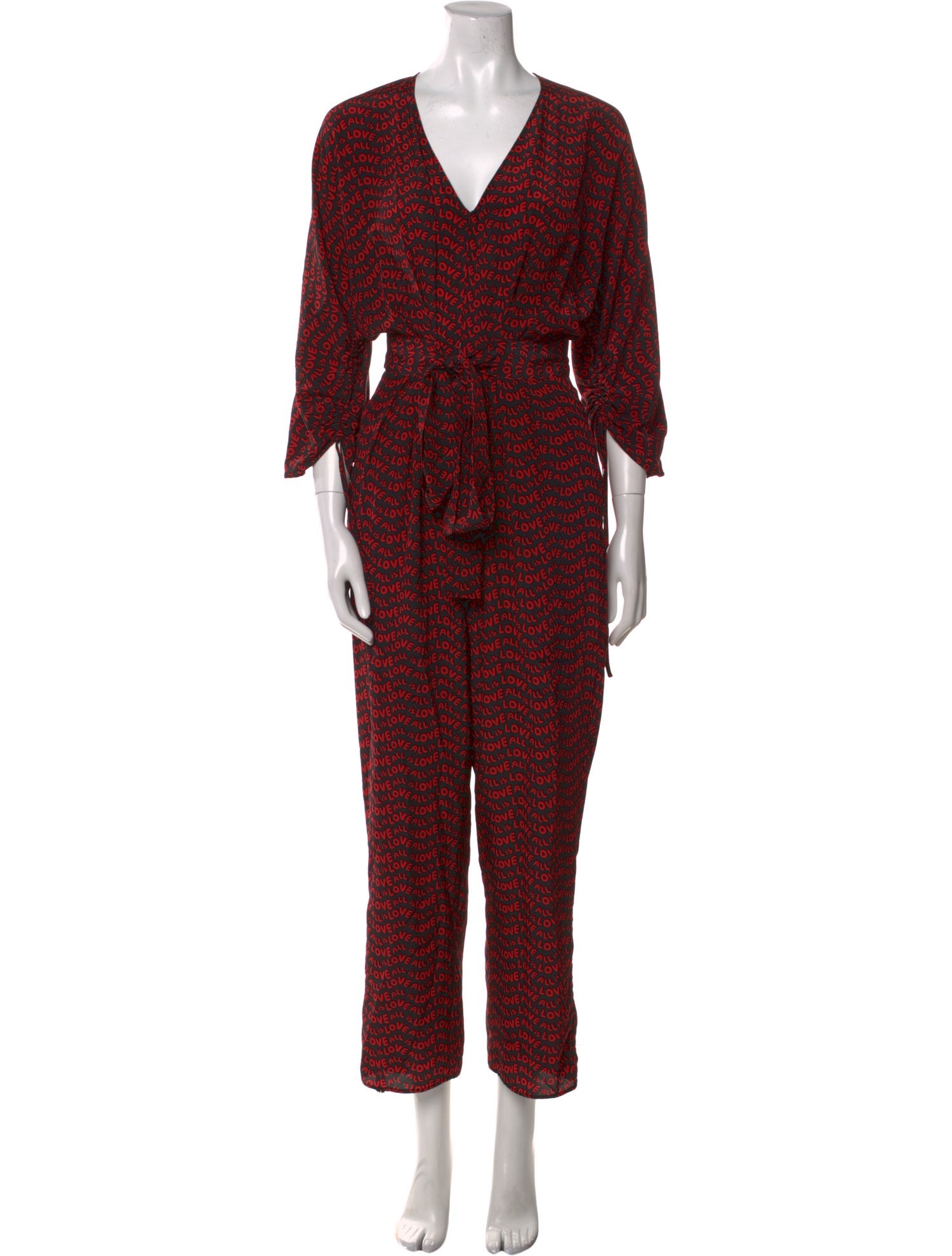 Stella McCartney Silk Printed Jumpsuit