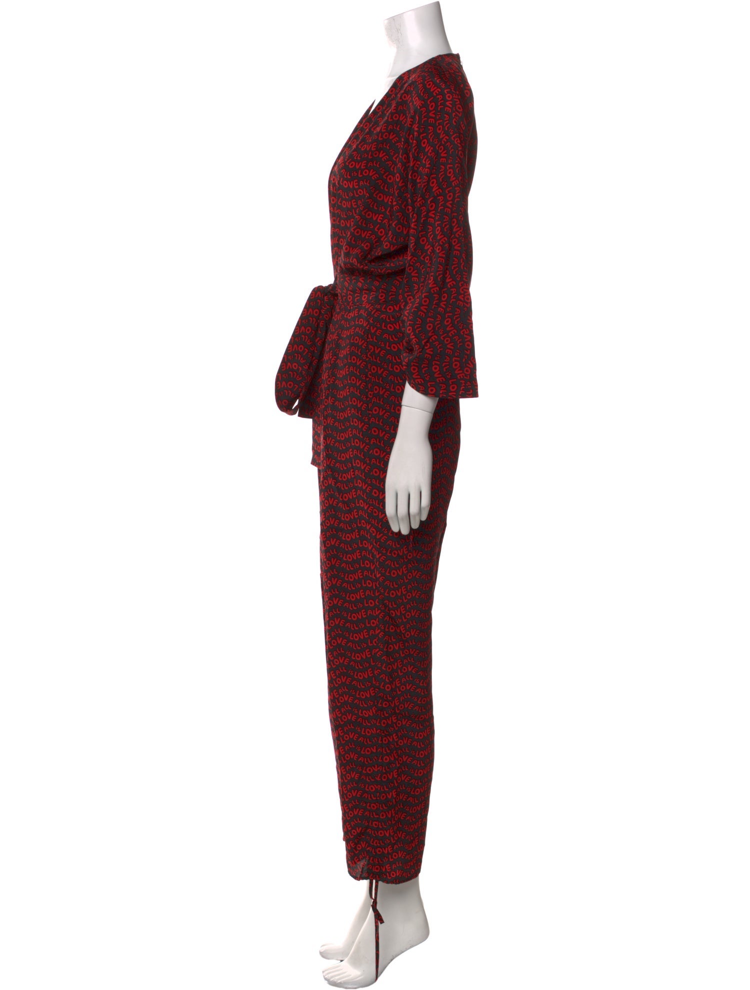Stella McCartney Silk Printed Jumpsuit