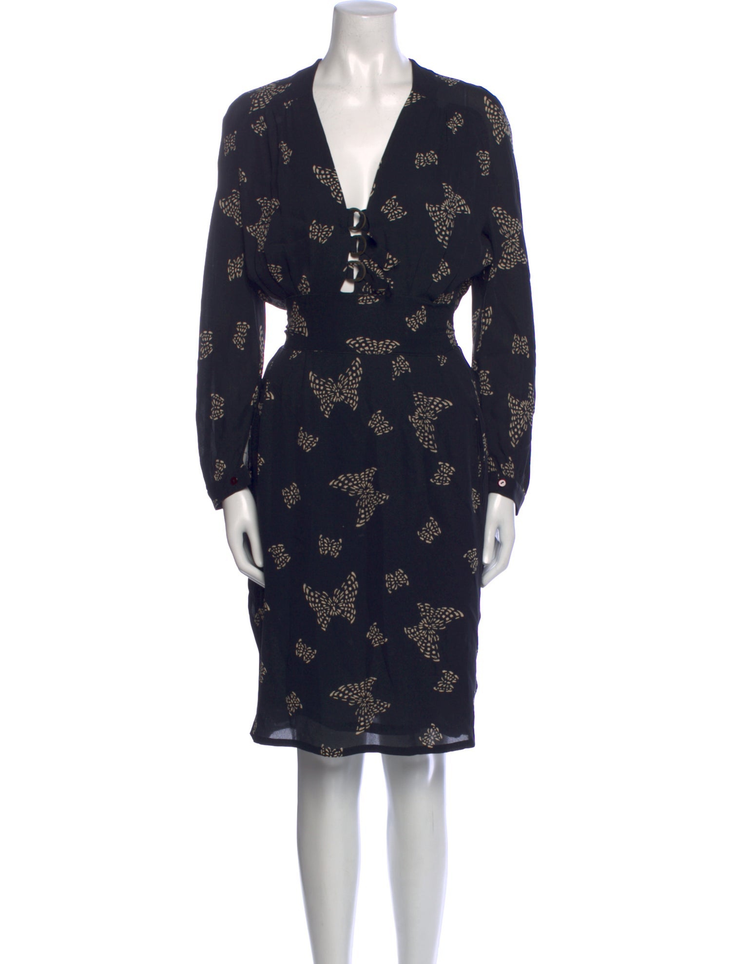 Stella McCartney Silk Knee-Length Dress