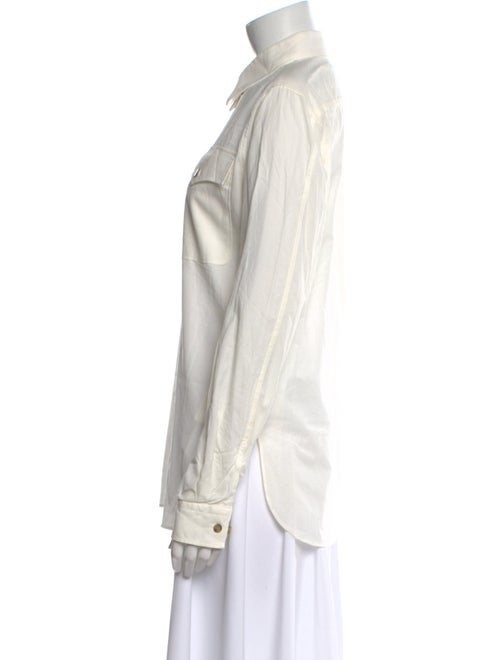 Stella McCartney Long Sleeve Button-Up Top