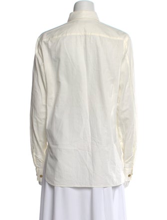 Stella McCartney Long Sleeve Button-Up Top