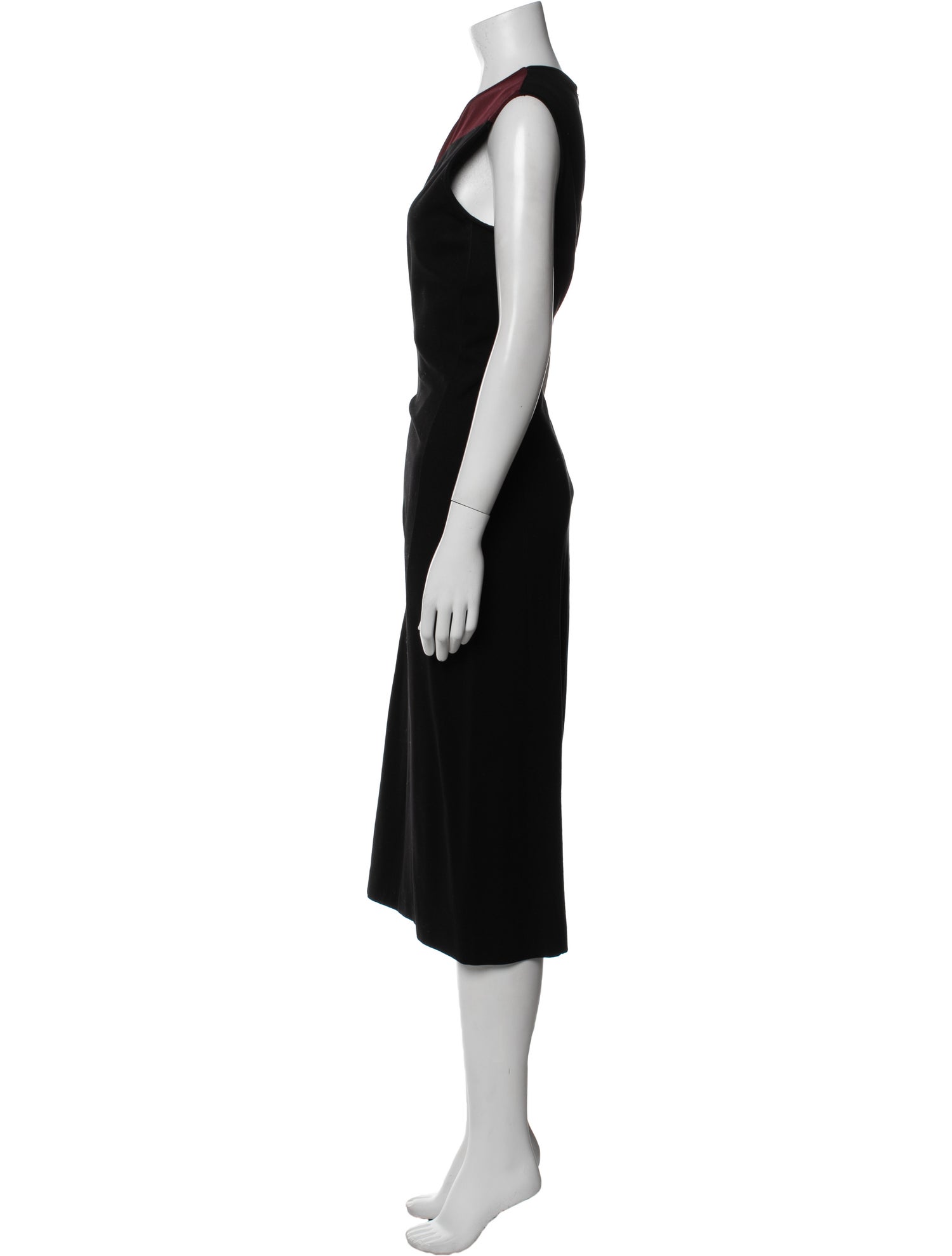 Stella McCartney Crew Neck Midi Length Dress