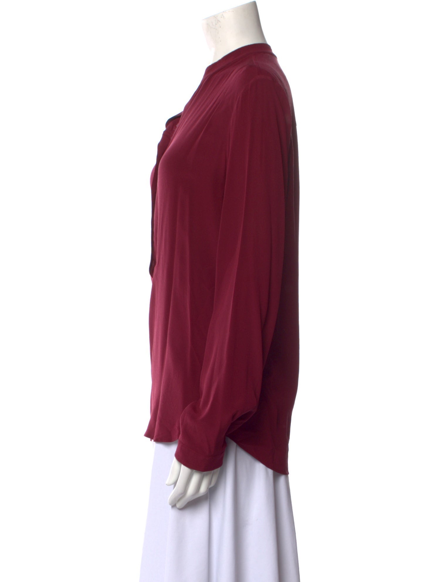 Stella McCartney Silk V-Neck Blouse