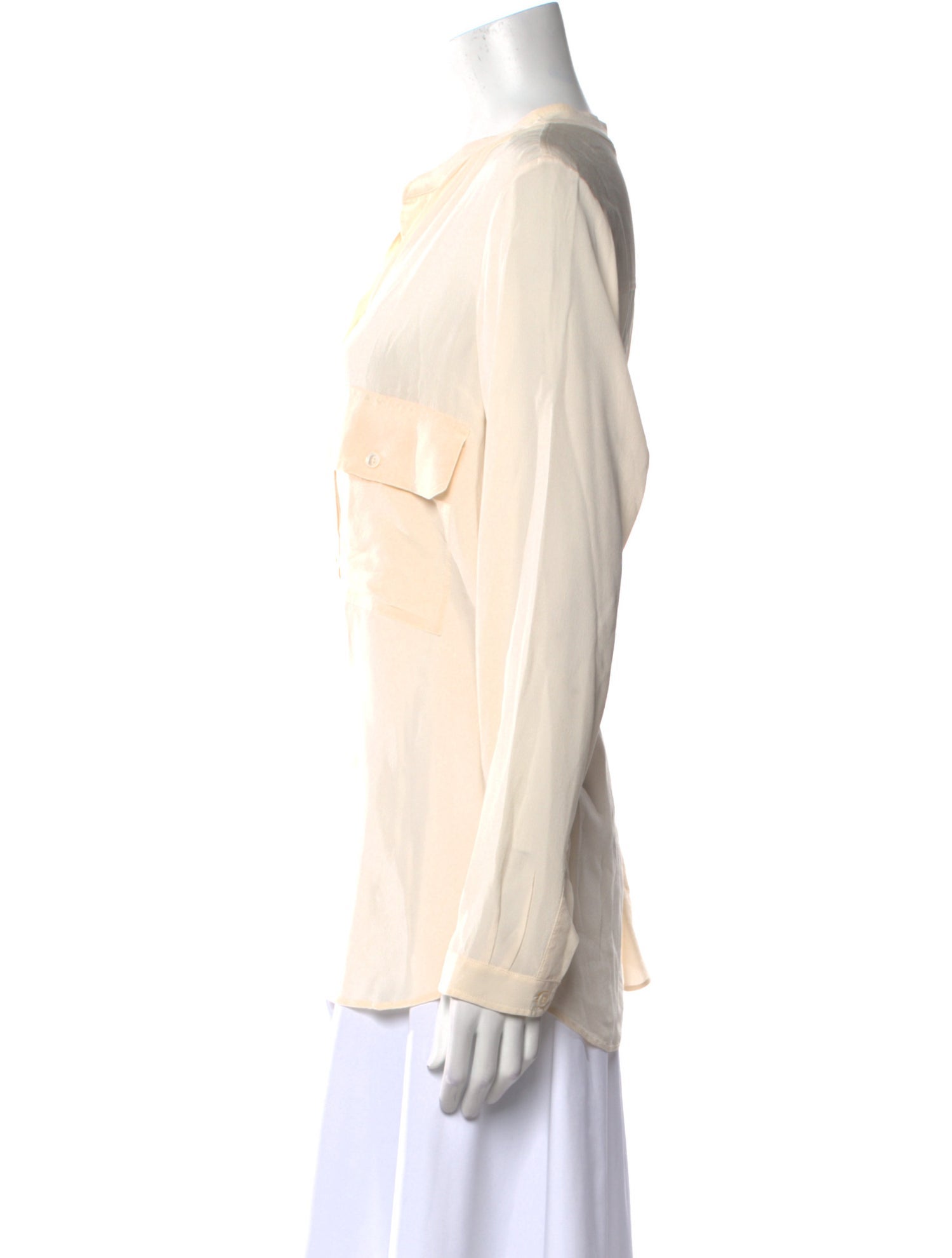 Stella McCartney V-Neck Long Sleeve Polo