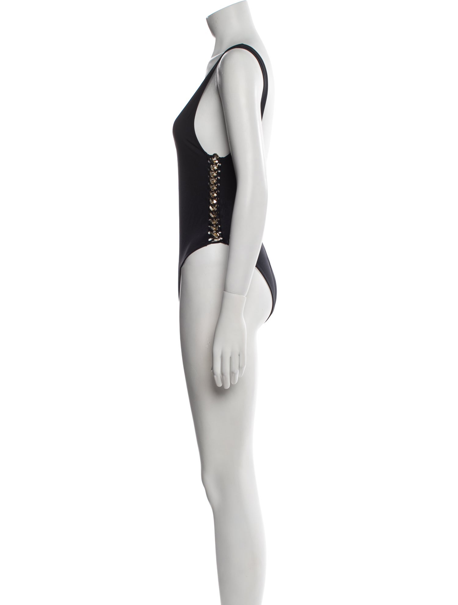 Stella McCartney Chain-Link Accents One-Piece