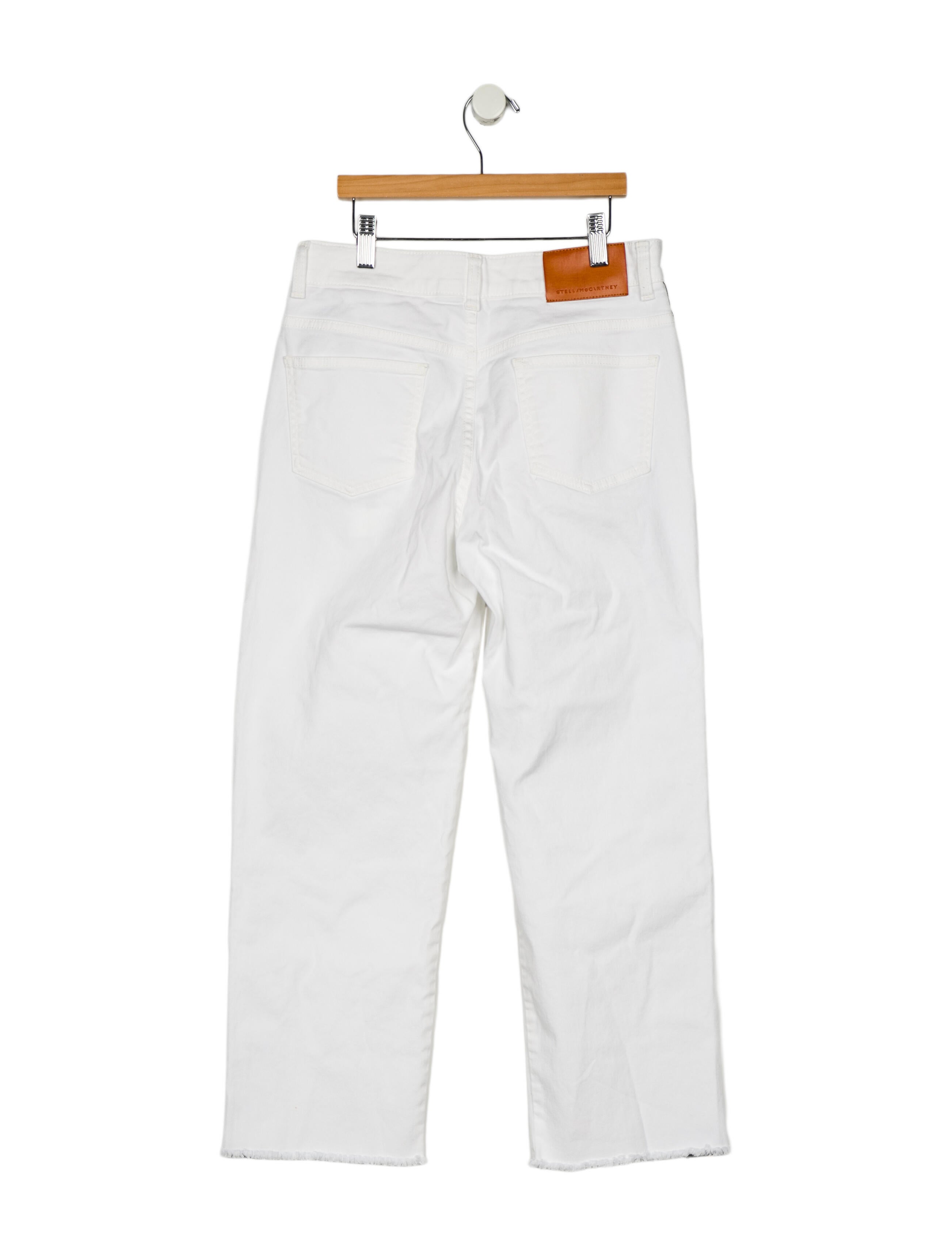 Stella McCartney Mid-Rise Straight Leg Jeans