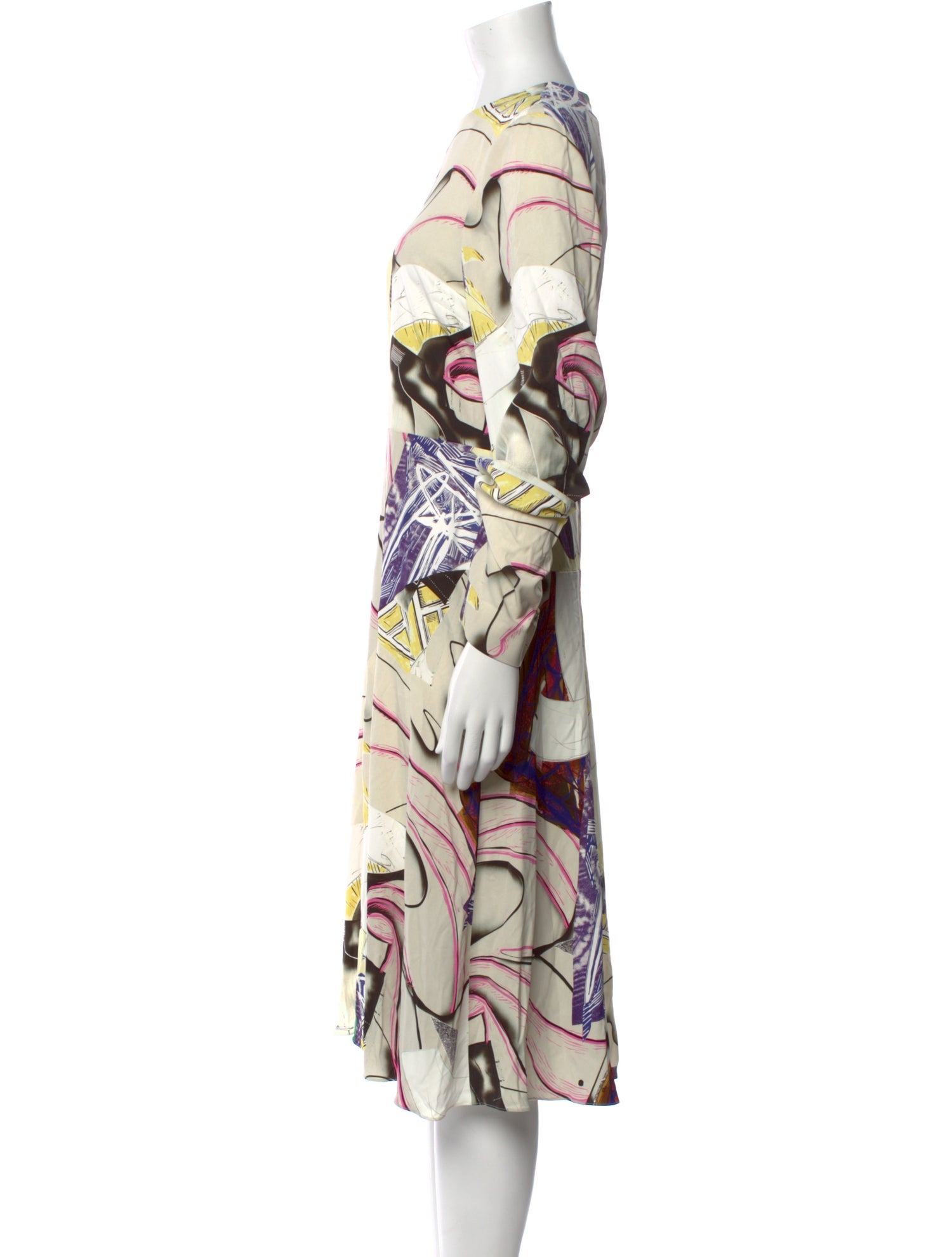 Stella McCartney Printed Midi Length Dress