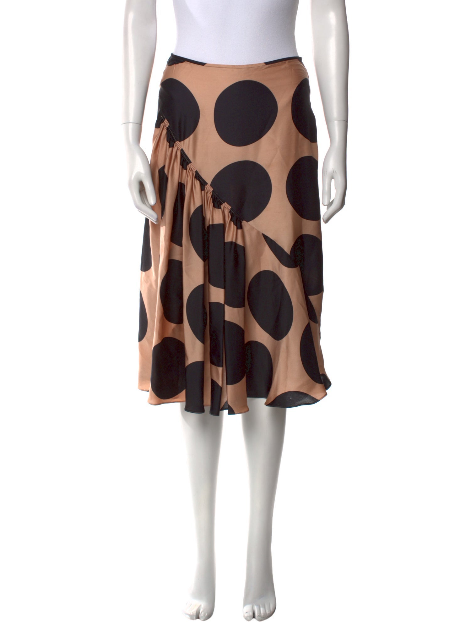 Stella McCartney Silk Midi Length Skirt