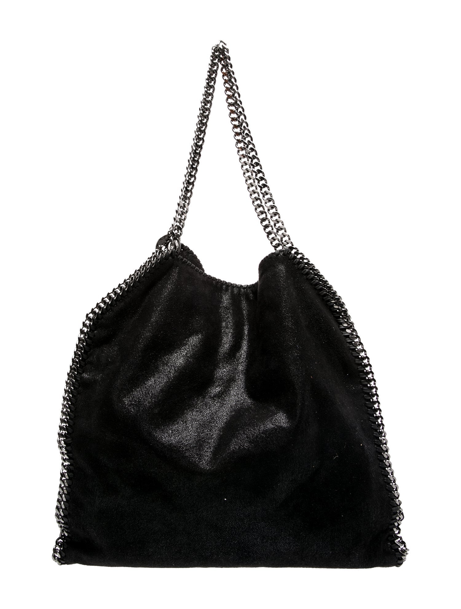 Stella McCartney Vegetarian Suede Shoulder Bag