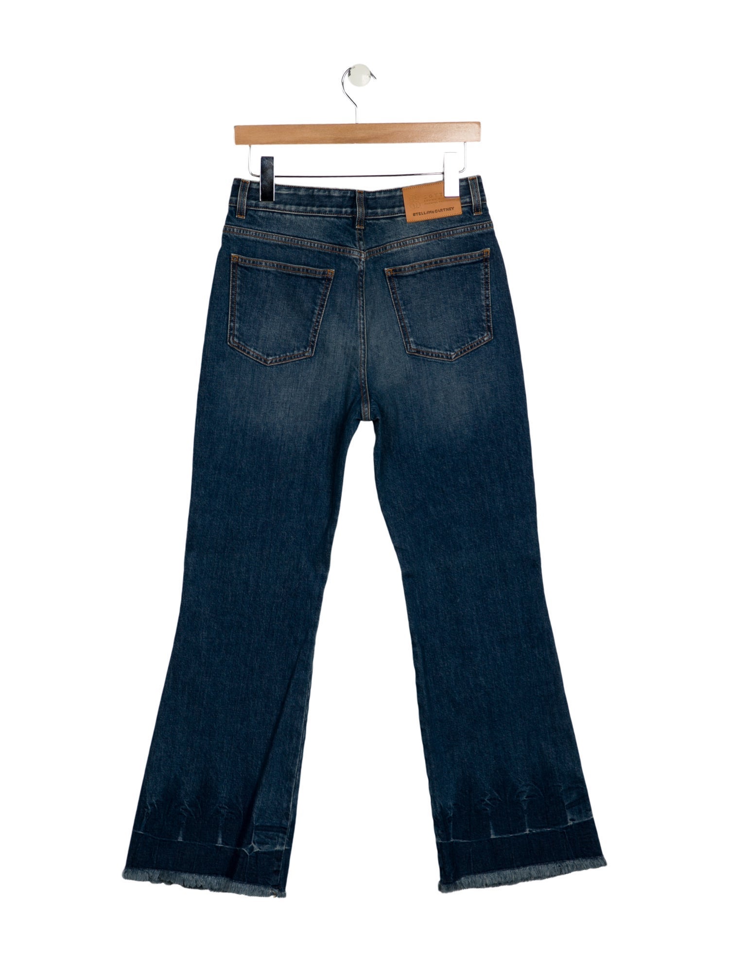 Stella McCartney High-Rise Wide Leg Jeans