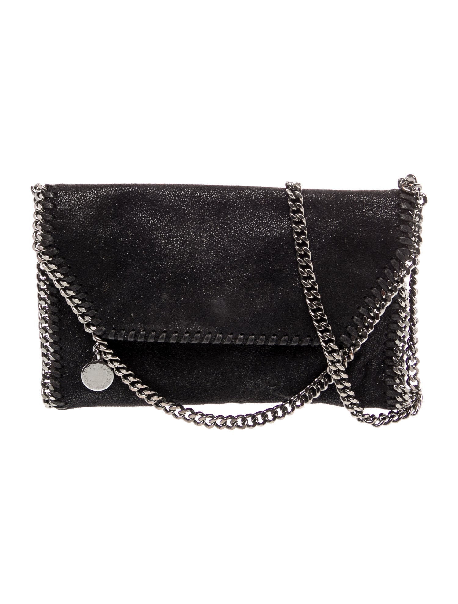 Stella McCartney Vegetarian Suede Shoulder Bag