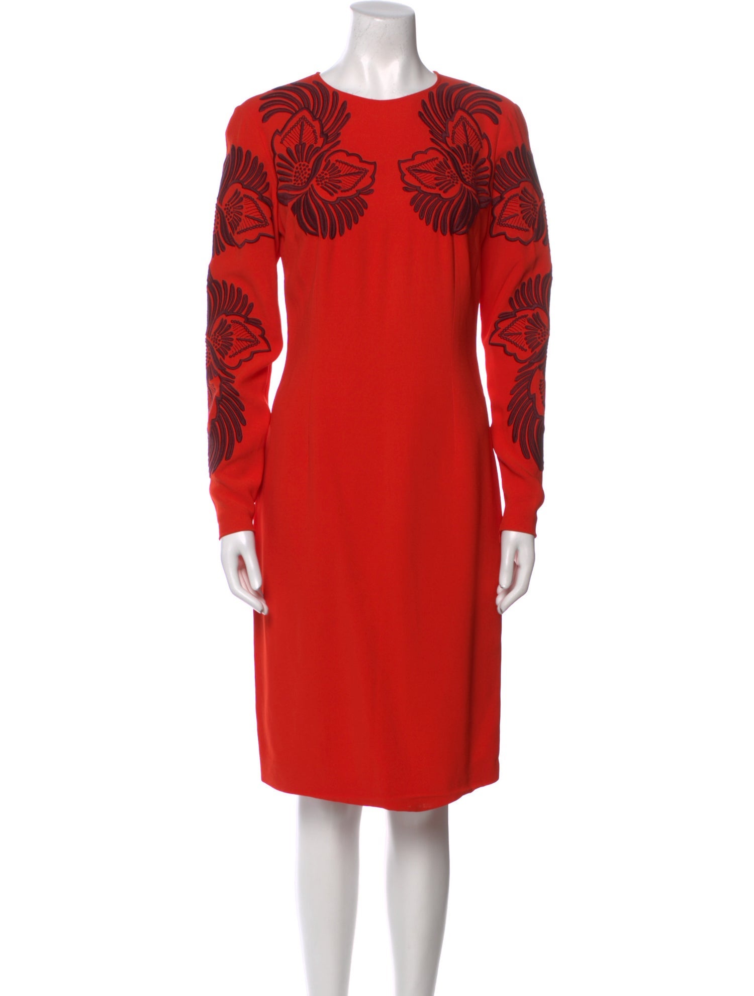 Stella McCartney Crew Neck Midi Length Dress