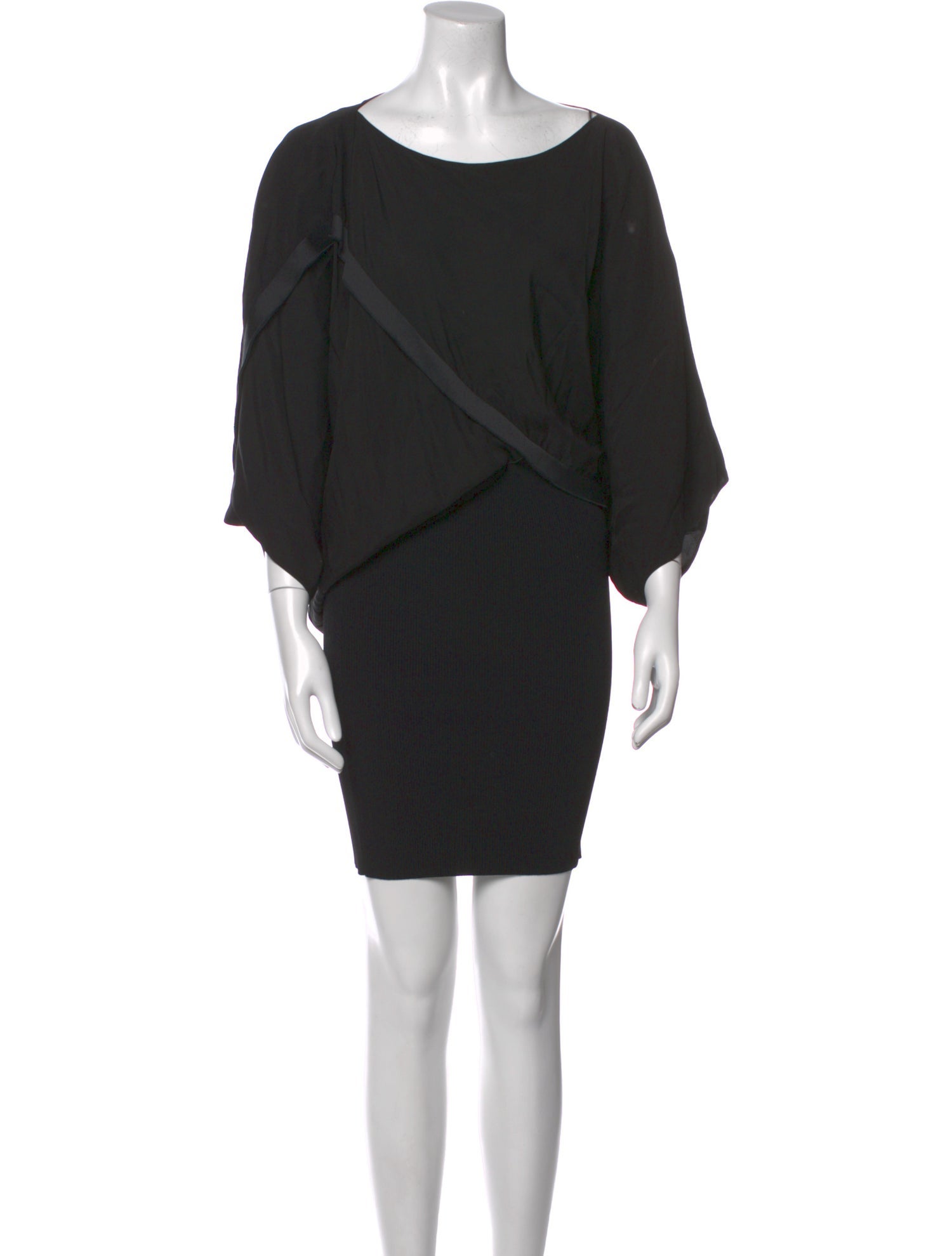 Stella McCartney Scoop Neck Knee-Length Dress