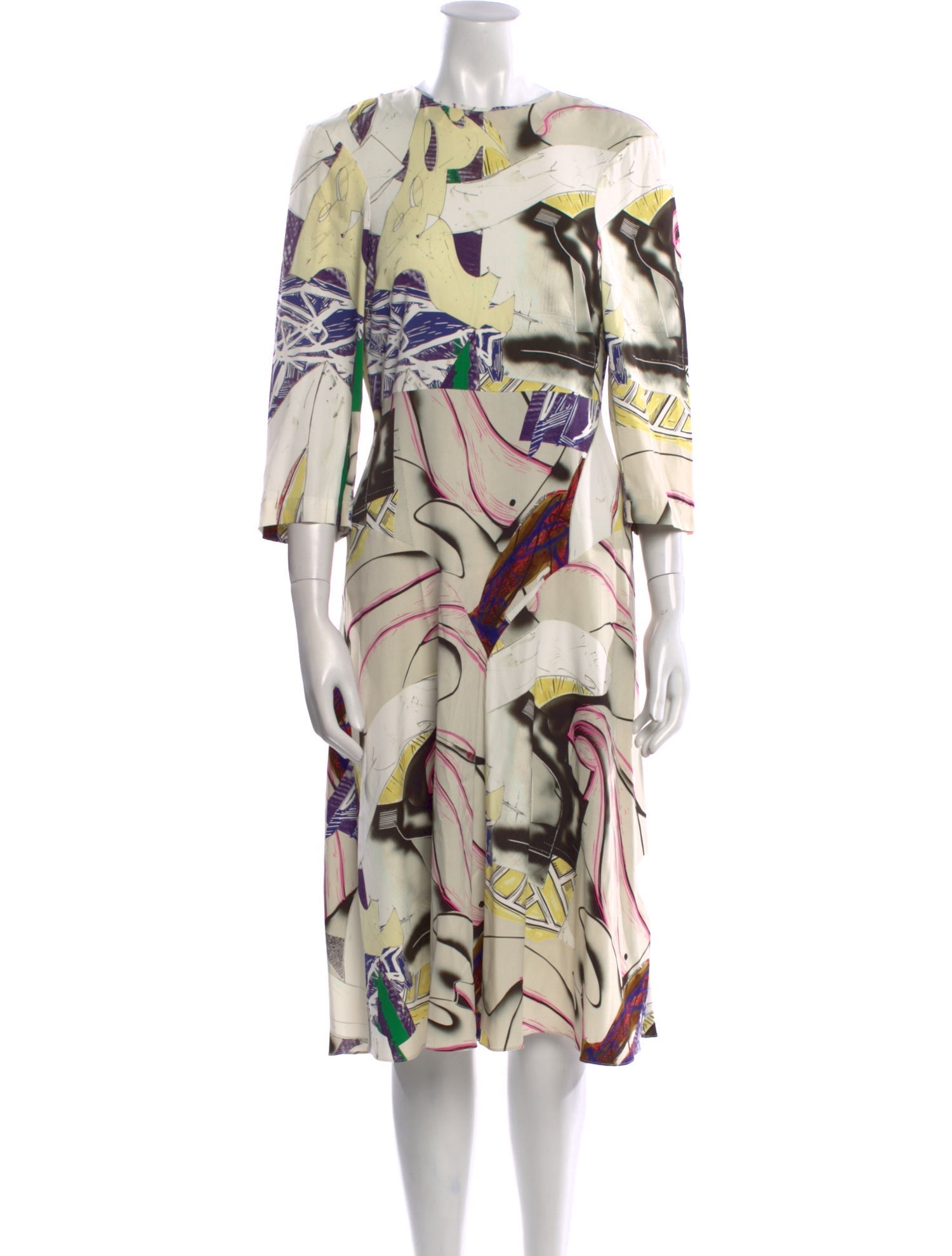 Stella McCartney Printed Midi Length Dress