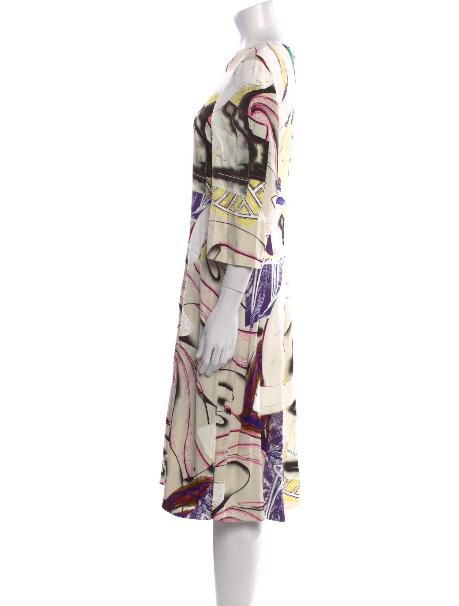 Stella McCartney Printed Midi Length Dress