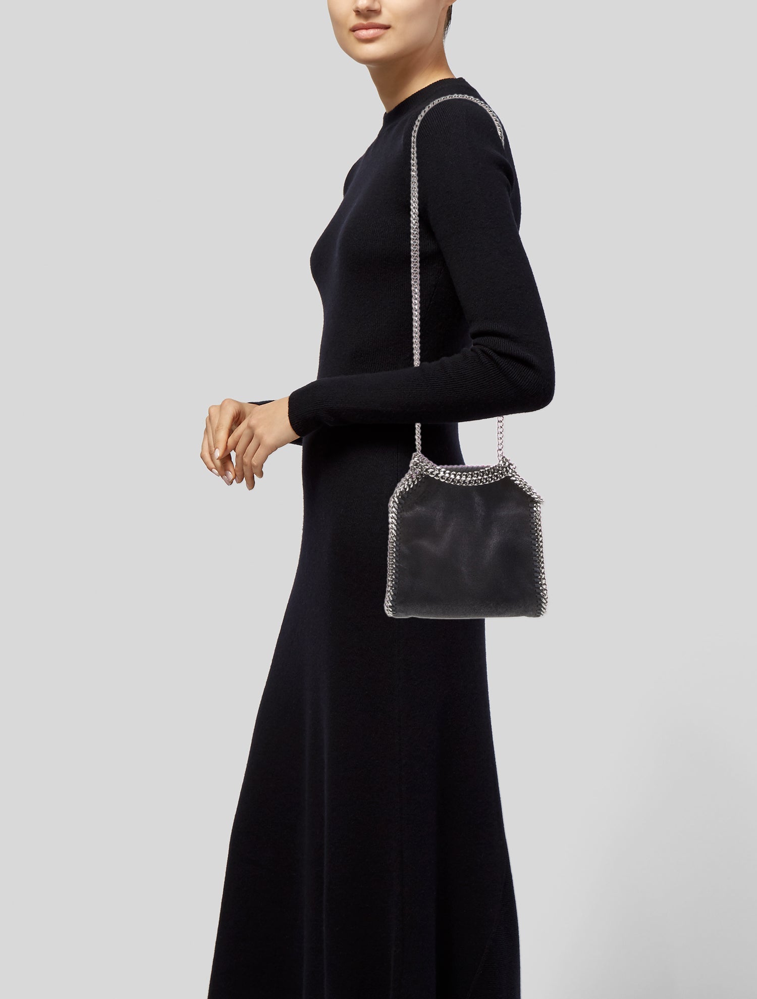 Stella McCartney Vegetarian Suede Shoulder Bag w/ Tags