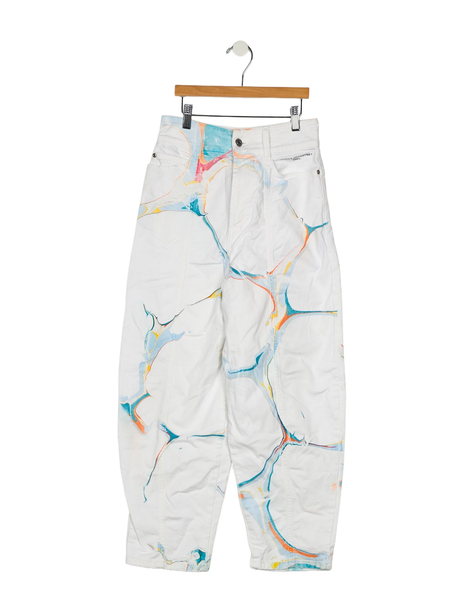 Stella McCartney High-Rise Wide Leg Jeans