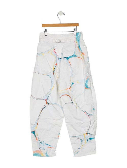 Stella McCartney High-Rise Wide Leg Jeans