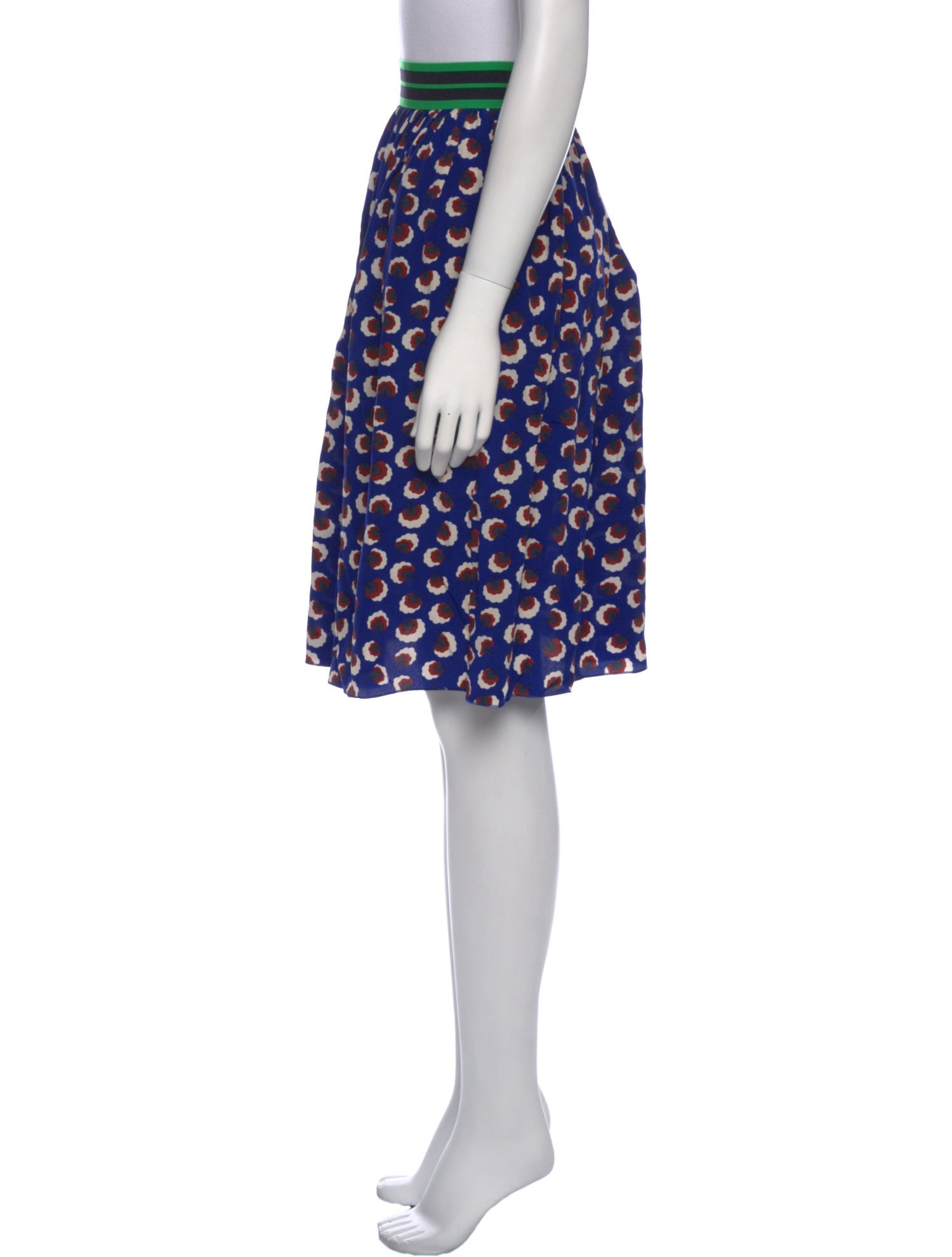 Stella McCartney Silk Knee-Length Skirt