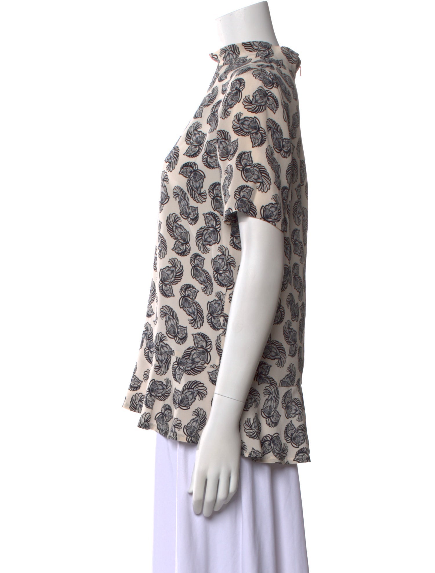 Stella McCartney Silk Printed Blouse