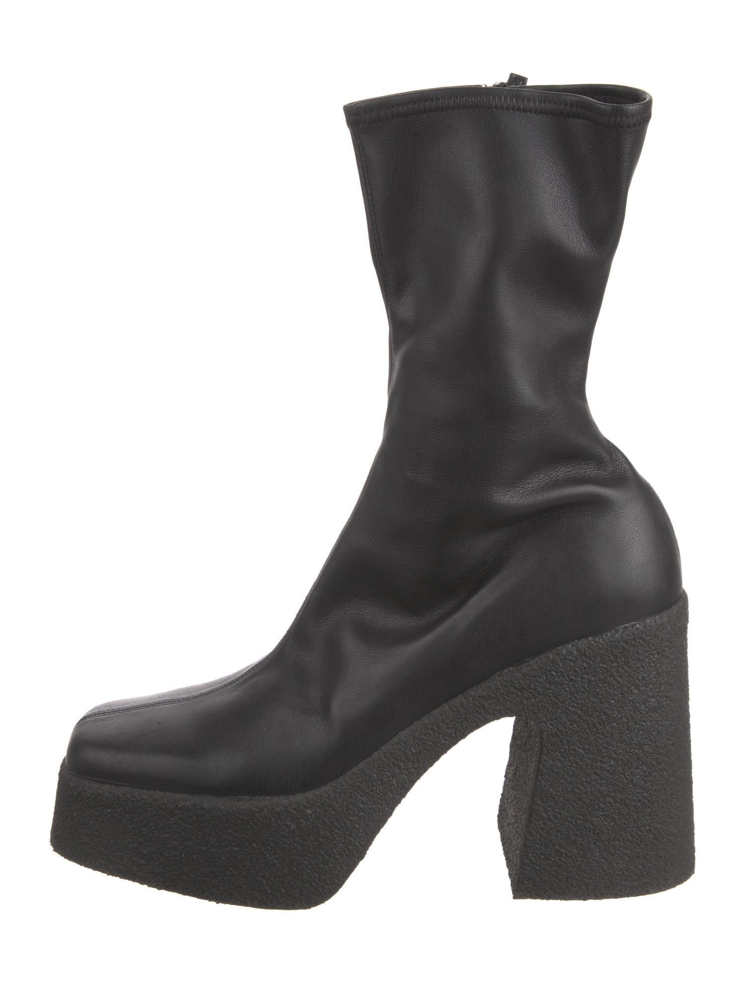 Stella McCartney Leather Sock Boots