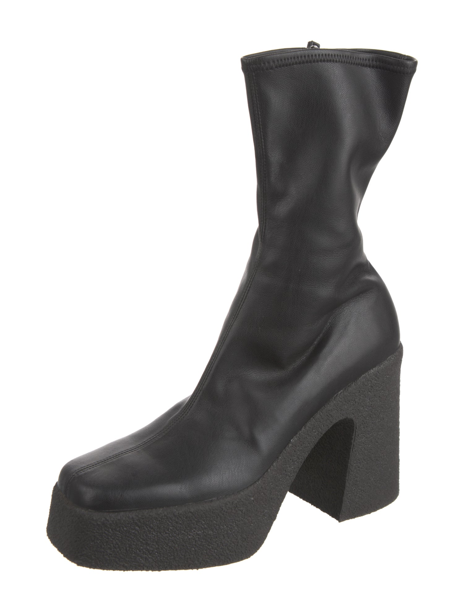 Stella McCartney Leather Sock Boots