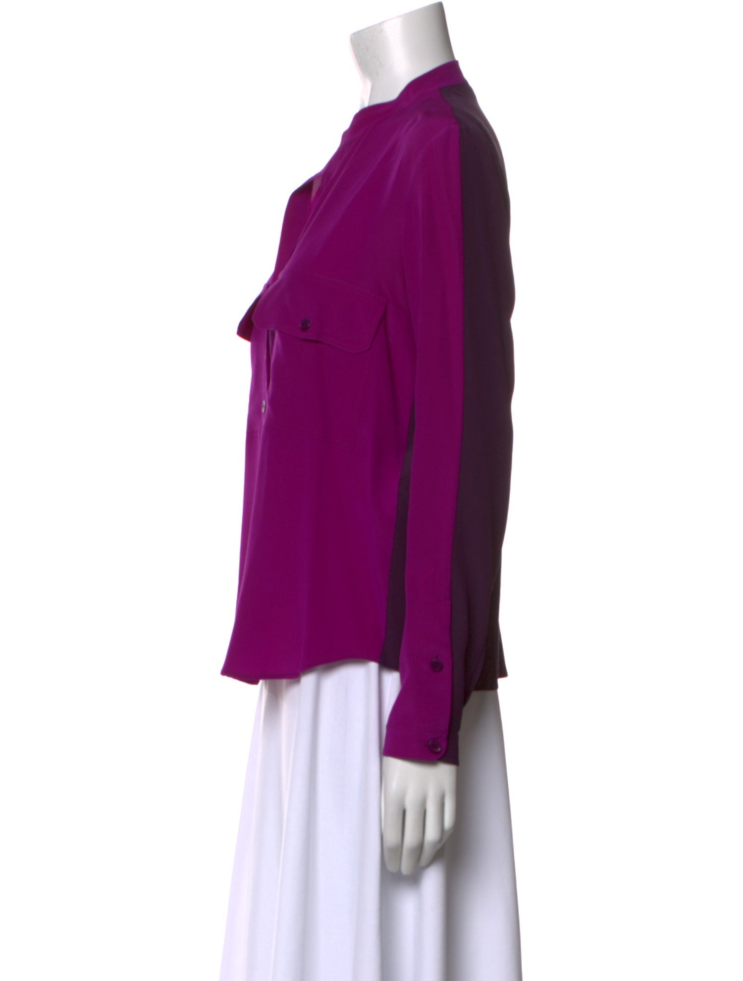 Stella McCartney Silk V-Neck Blouse