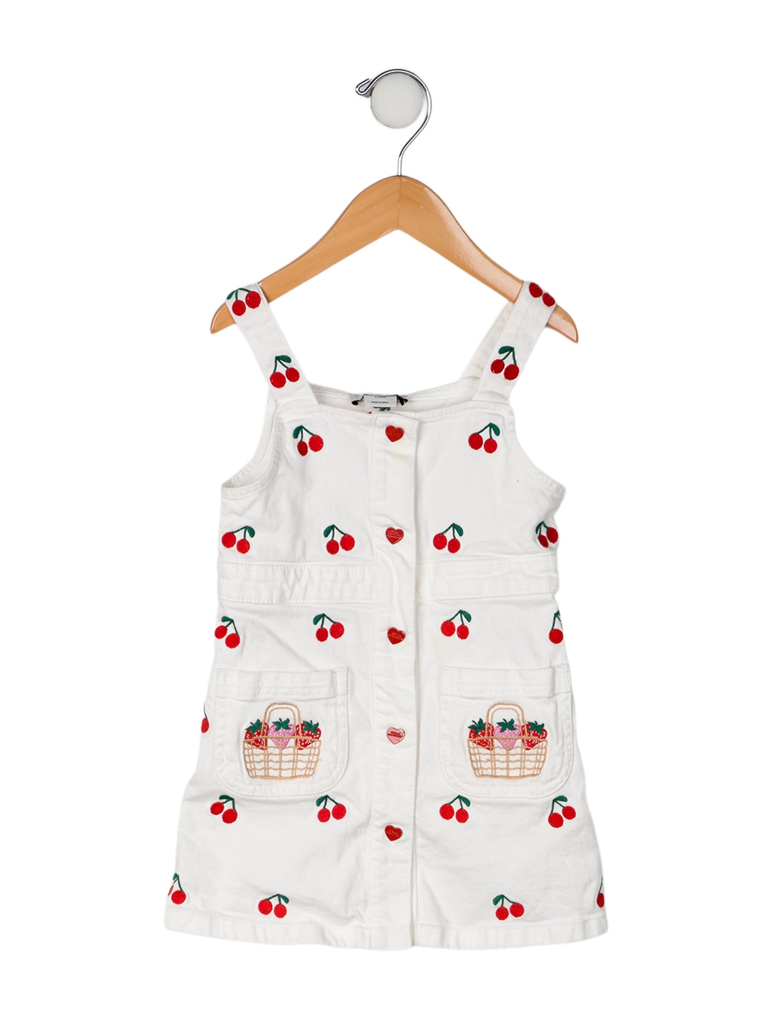 Stella McCartney Toddler Girls' " Cherry " Printed Sleeve Dress