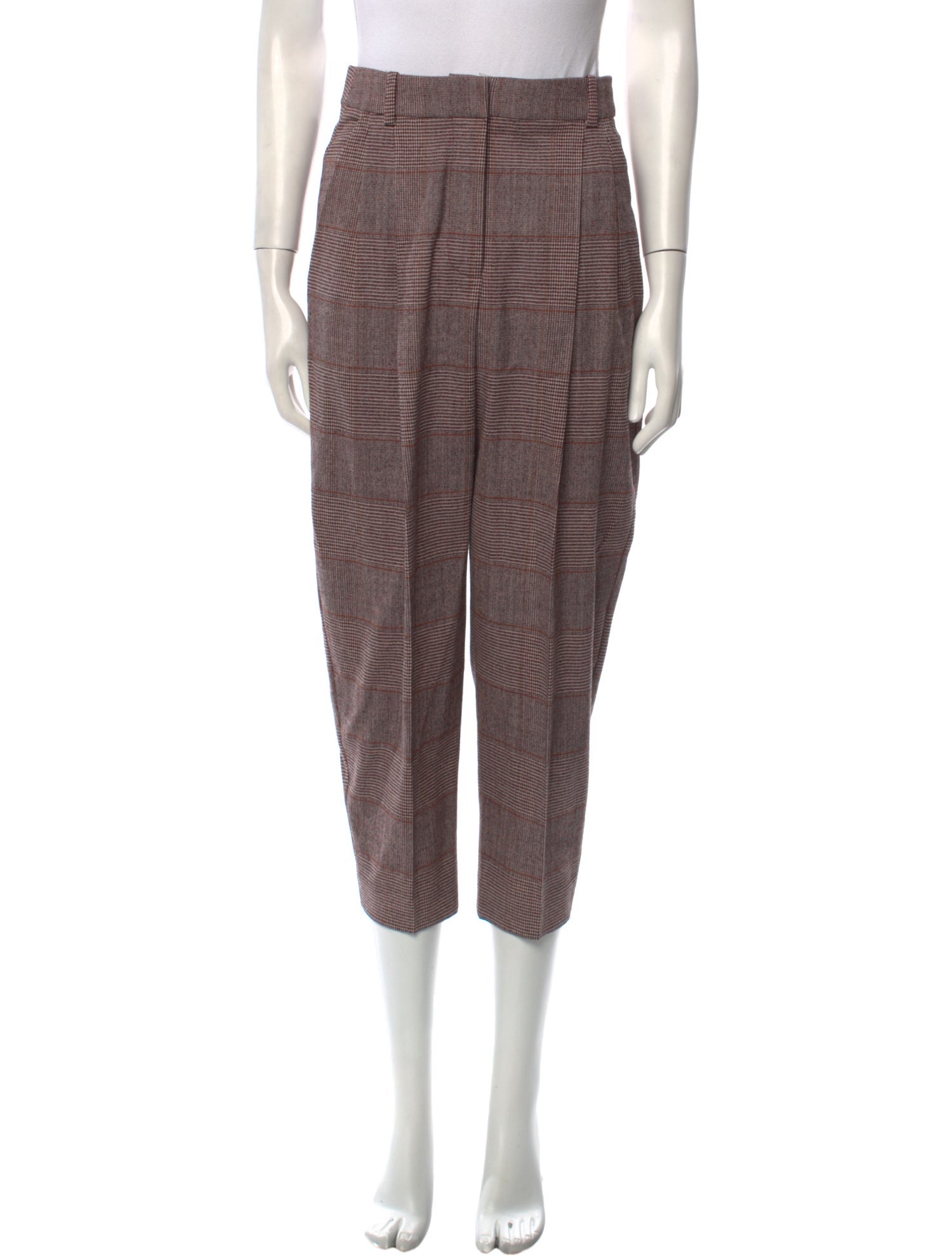 Stella McCartney Wool Straight Leg Pants