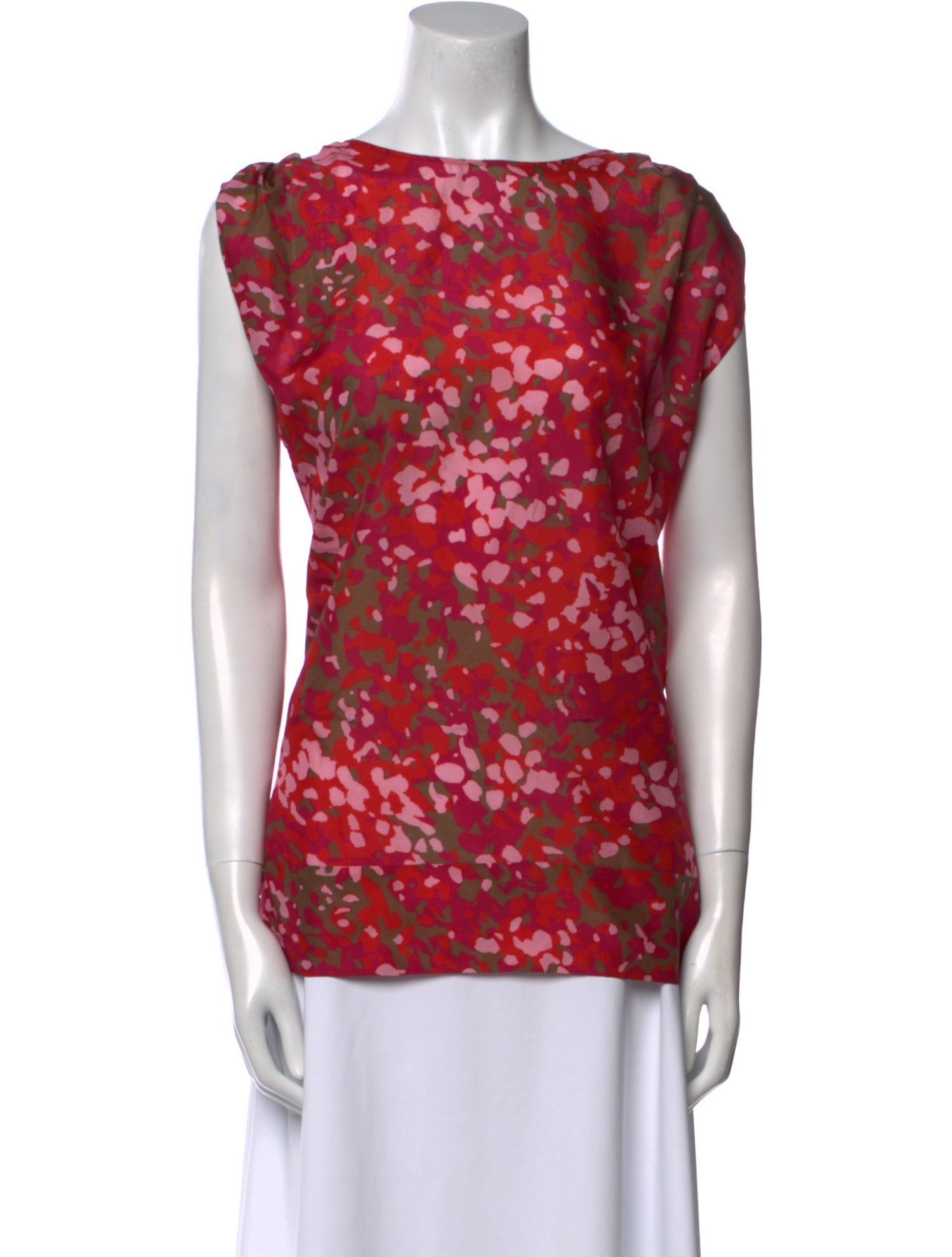 Stella McCartney Silk Printed Top