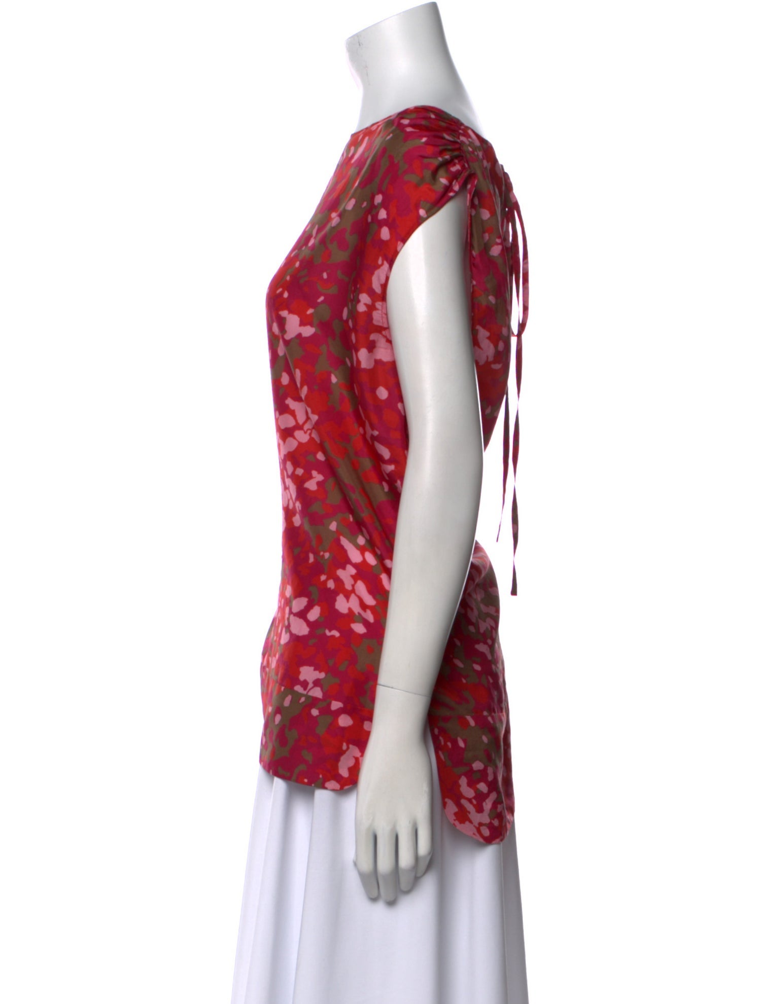 Stella McCartney Silk Printed Top