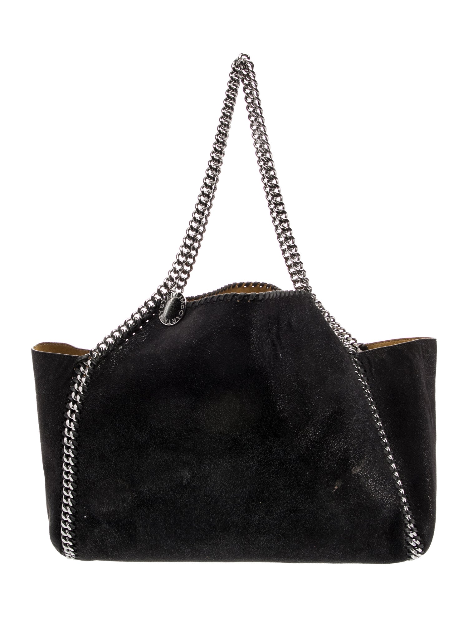 Stella McCartney Vegetarian Suede Shoulder Bag