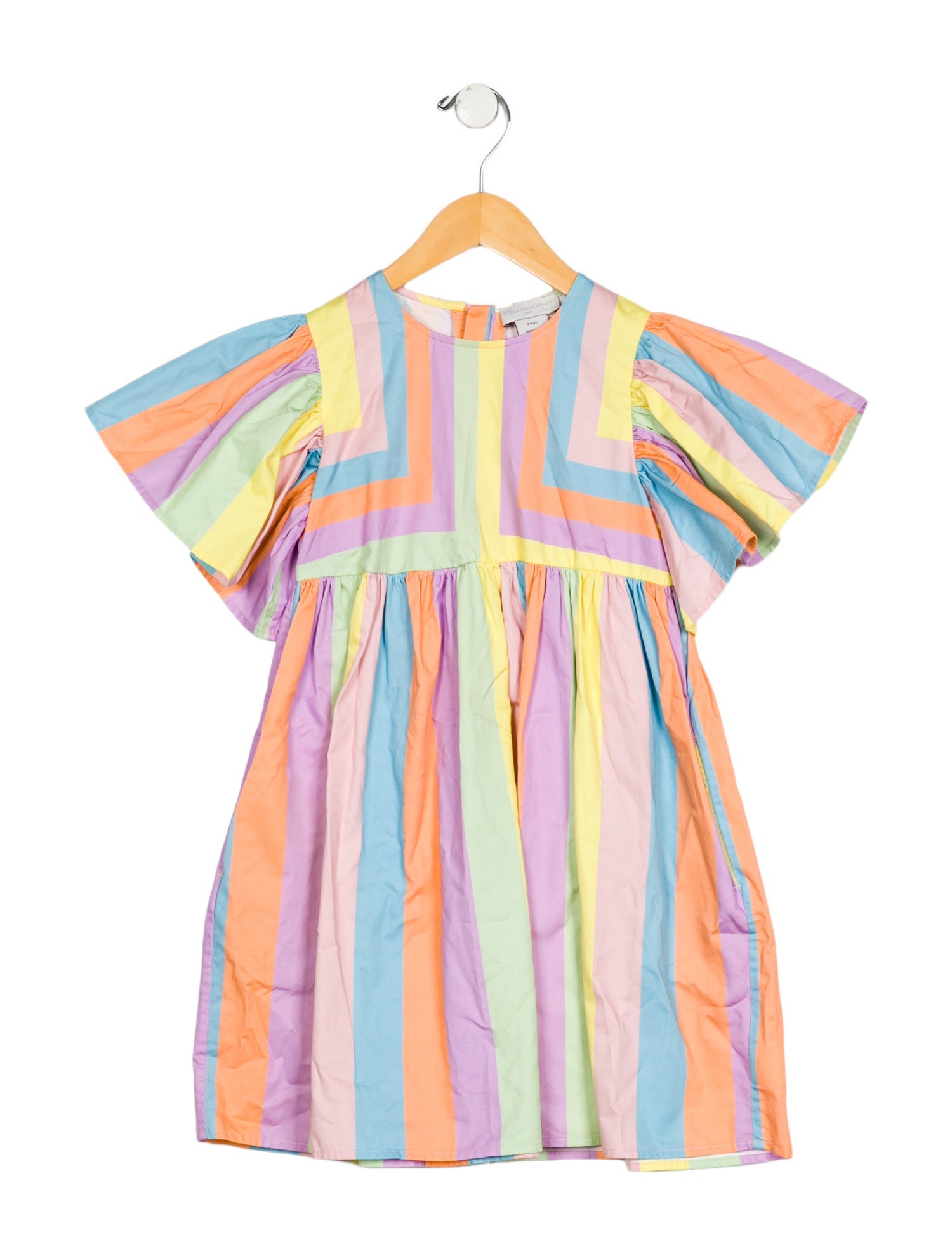 Stella McCartney Girls' Patterned Short Sleeve Dress