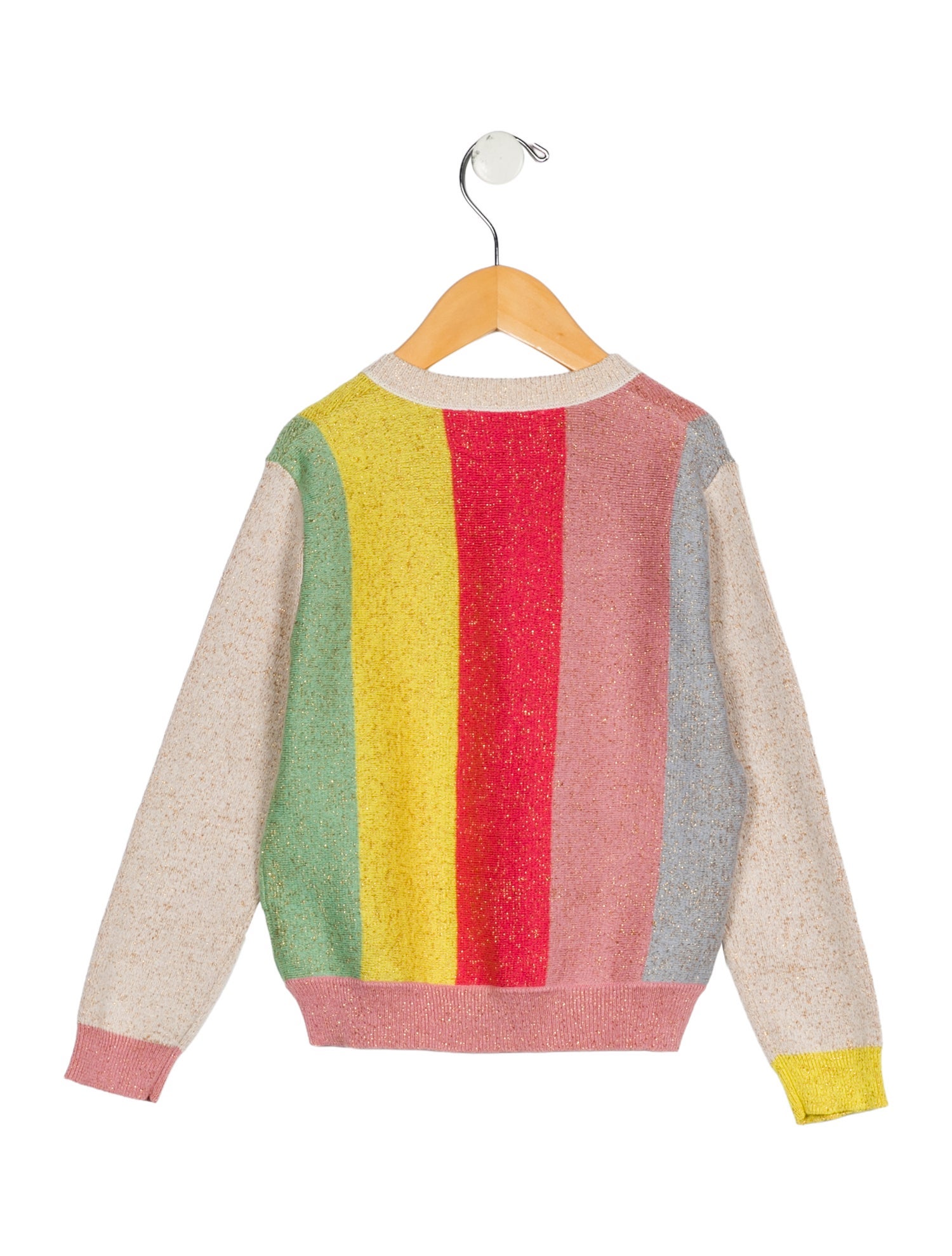 Stella McCartney Girls' Patterned Knit Cardigan
