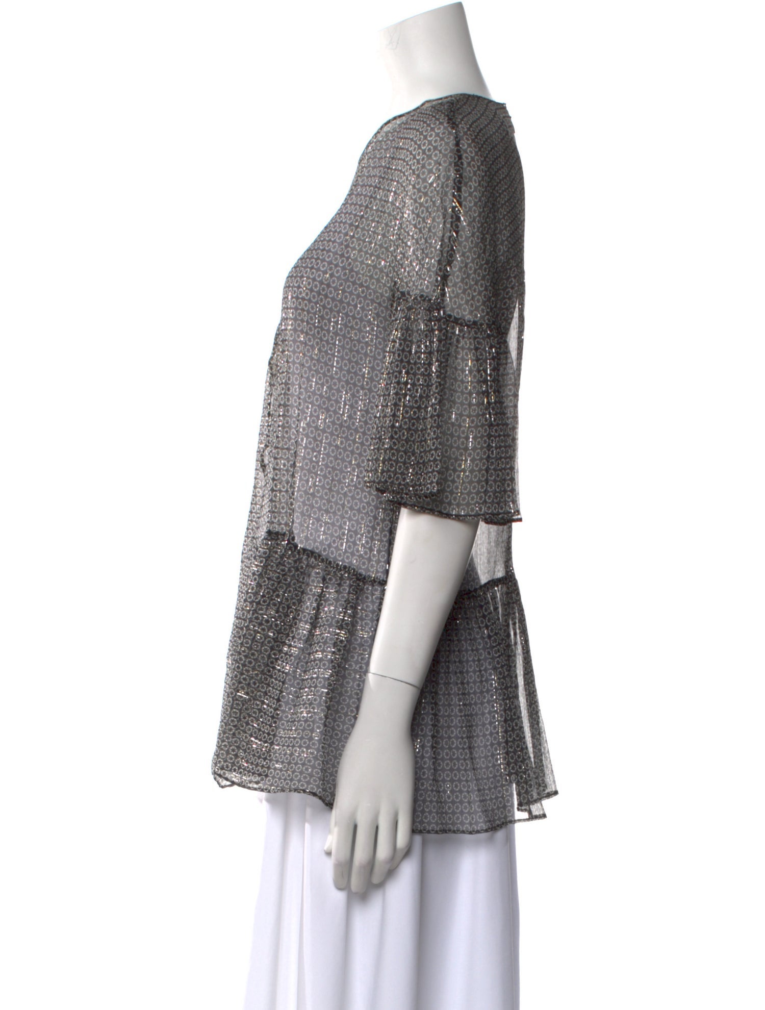 Stella McCartney Crew Neck Short Sleeve Top